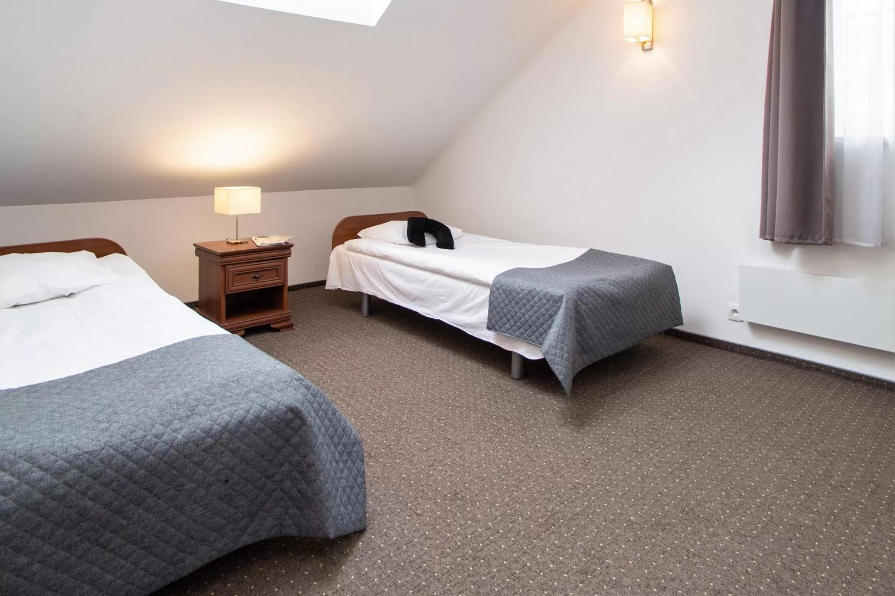 Bedroom, Bed in Warsaw Apartments - Apartamenty Wilanów