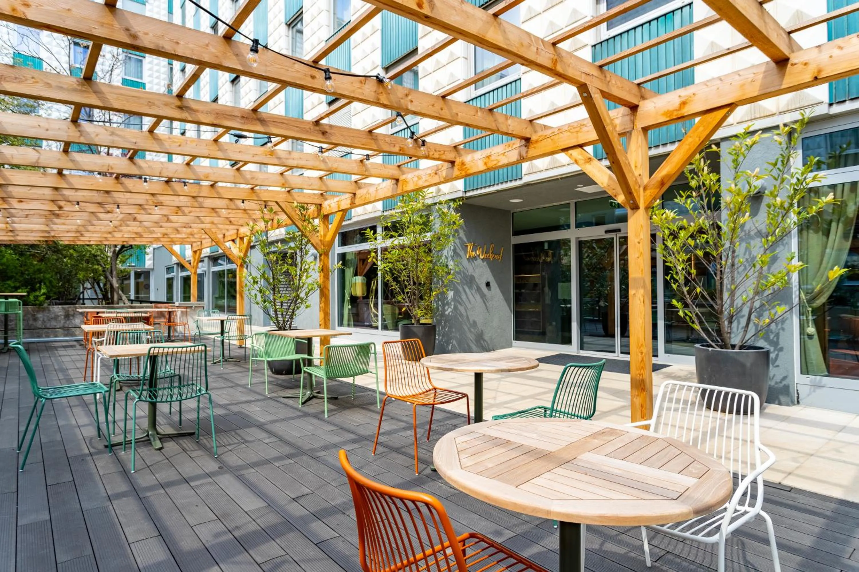 Balcony/Terrace in The Weekend Hotel