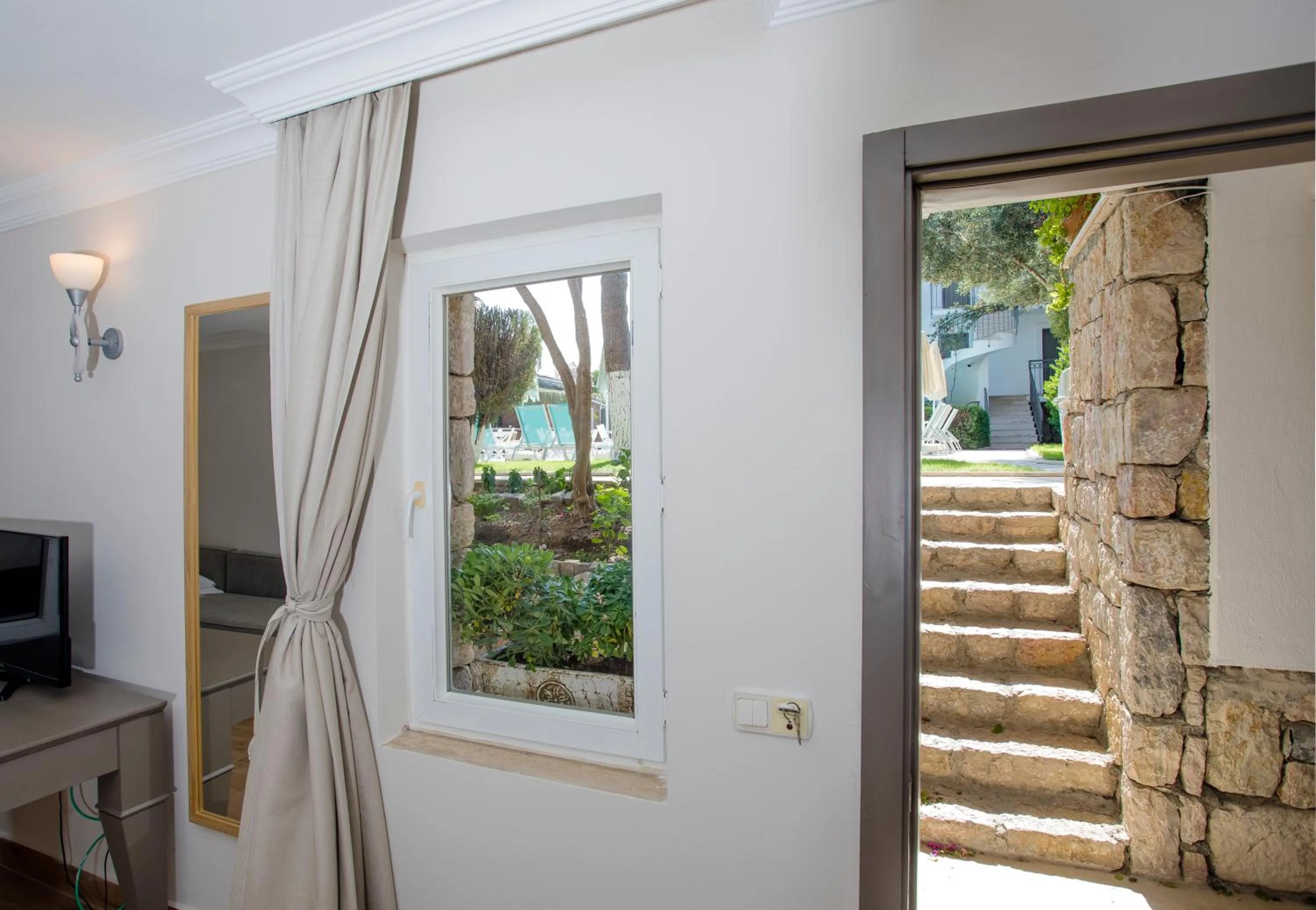 Garden view in Moonshine Hotel & Suites