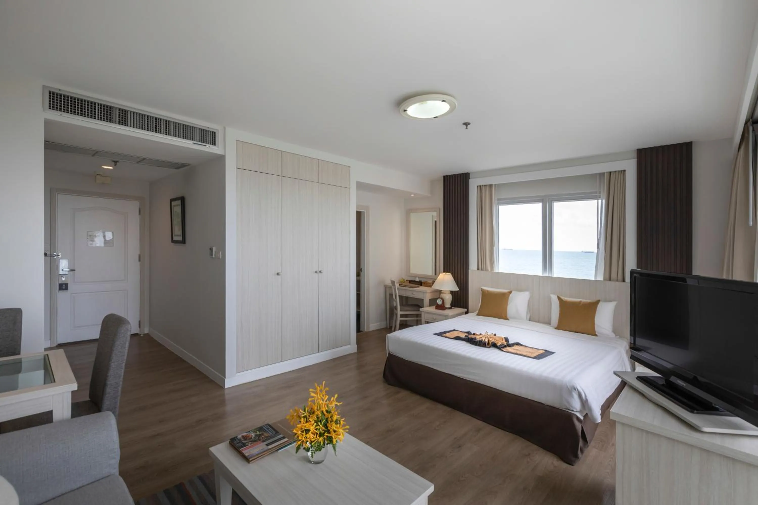 Bed in Kantary Bay Hotel And Serviced Apartment Rayong
