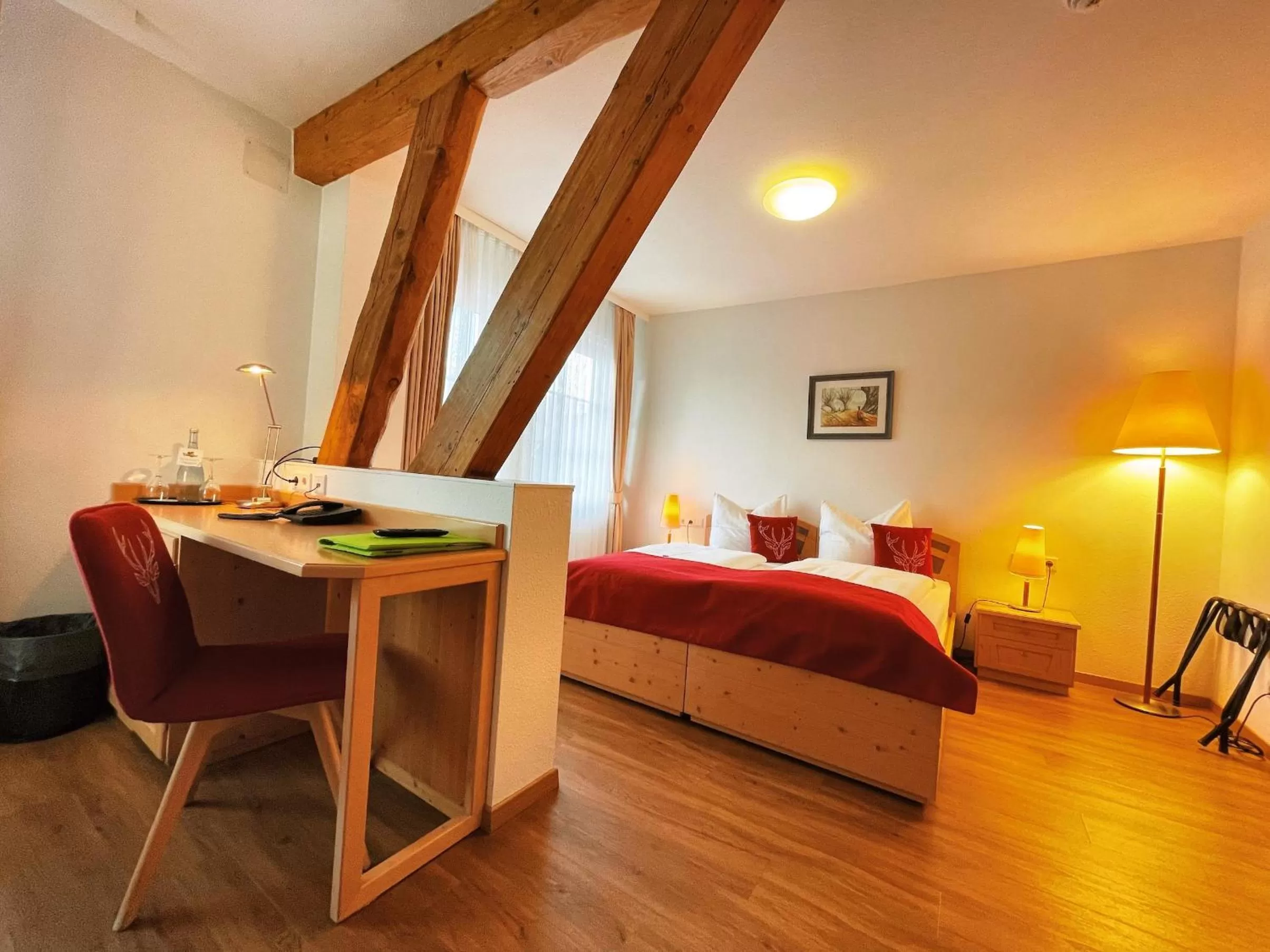 Photo of the whole room, Bed in Albhotel Malakoff - House of Nature