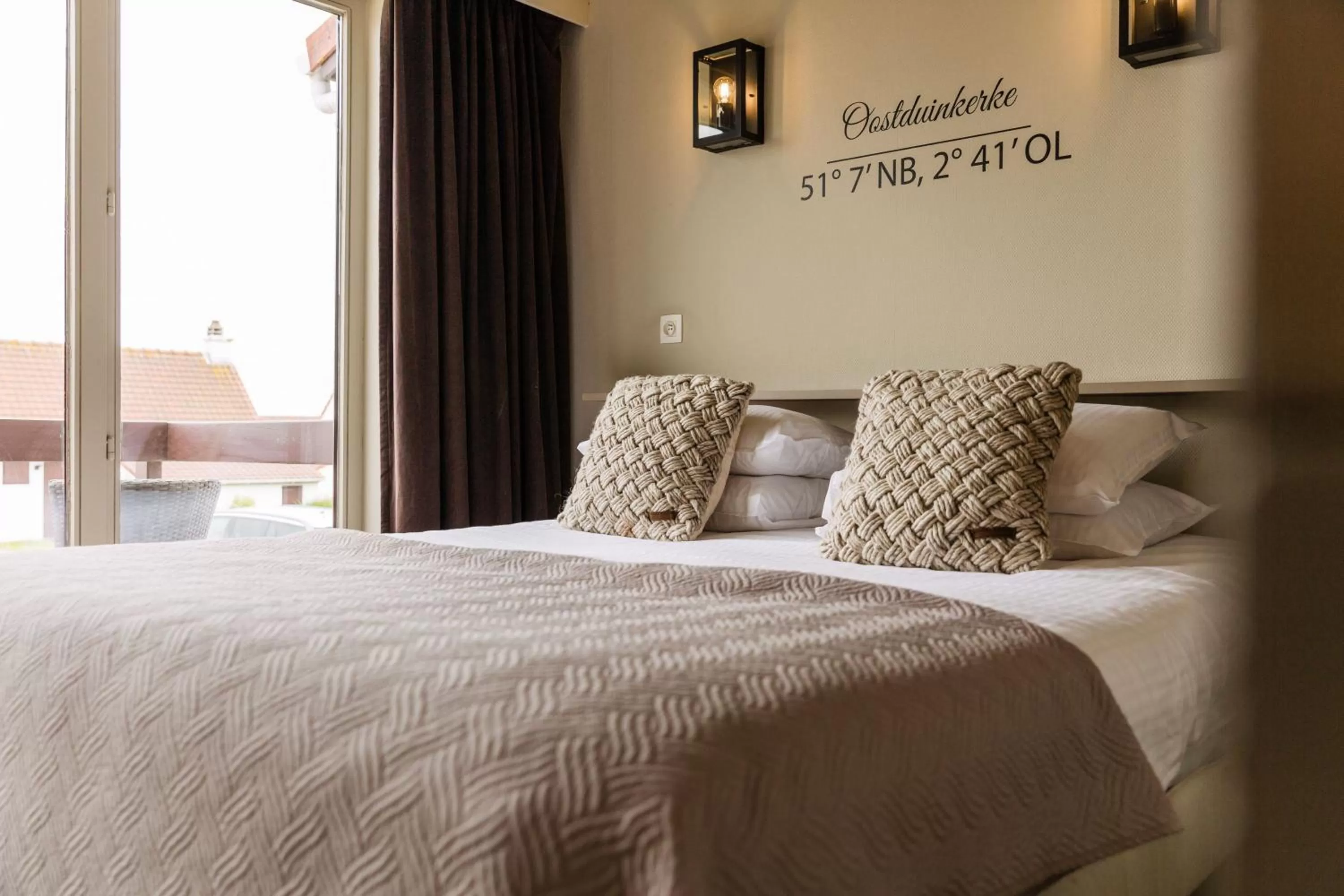 Bed in C-Hotels Zeegalm