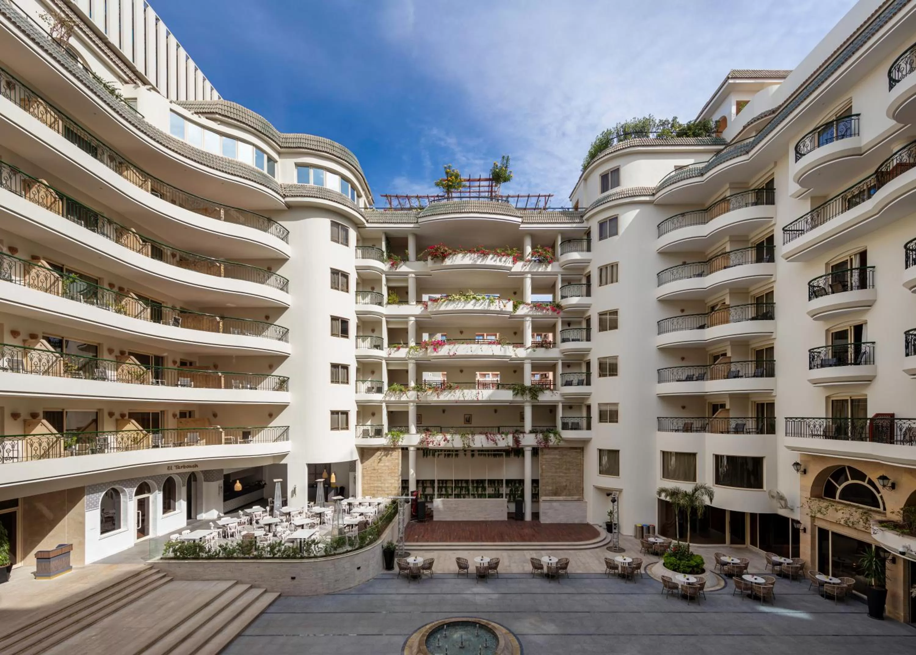 Property building in Steigenberger Nile Palace Luxor - Convention Center