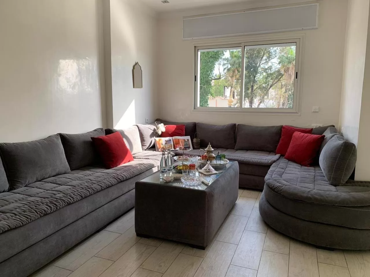 Seating Area in Appart Hotel Monaco