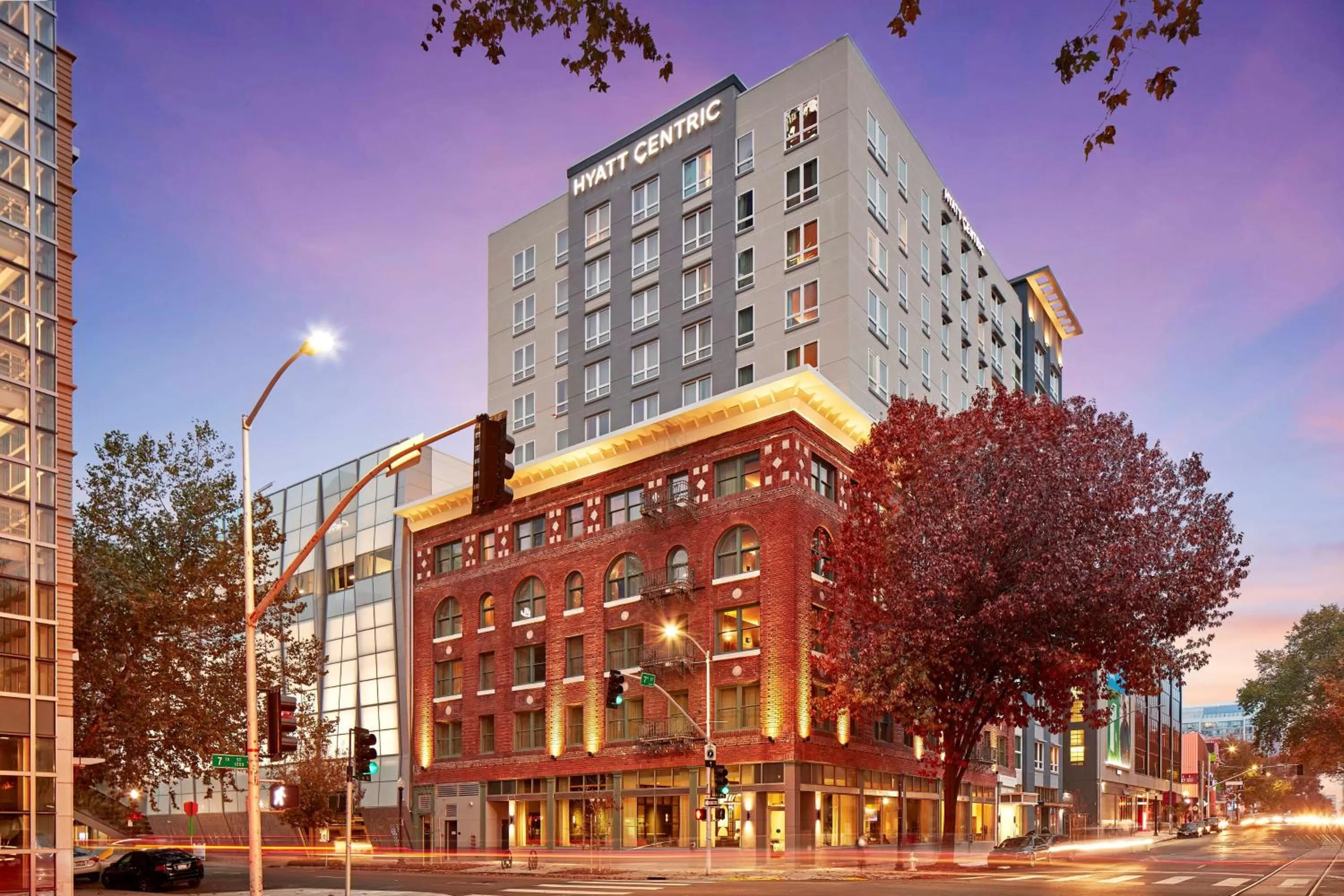 Property building in Hyatt Centric Sacramento Downtown