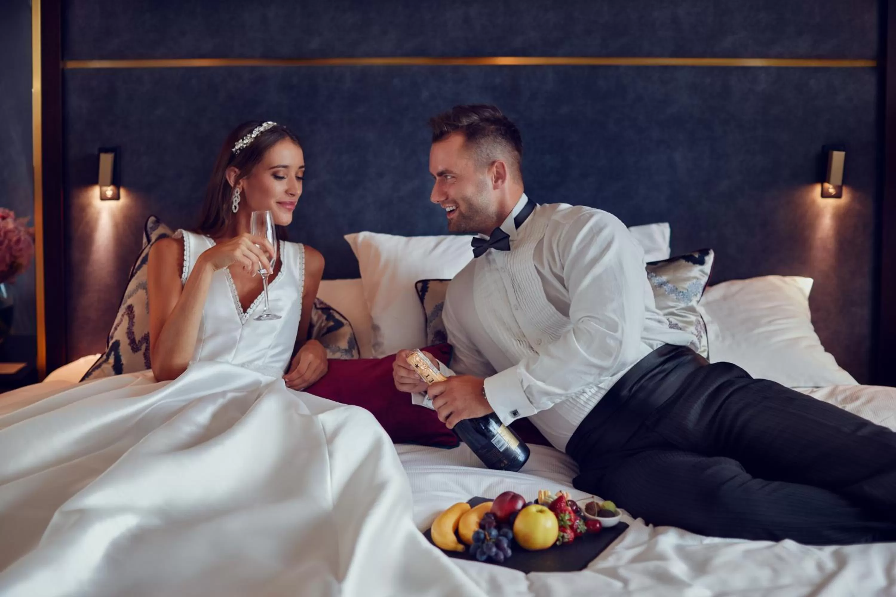 Bed in InterContinental Warszawa by IHG