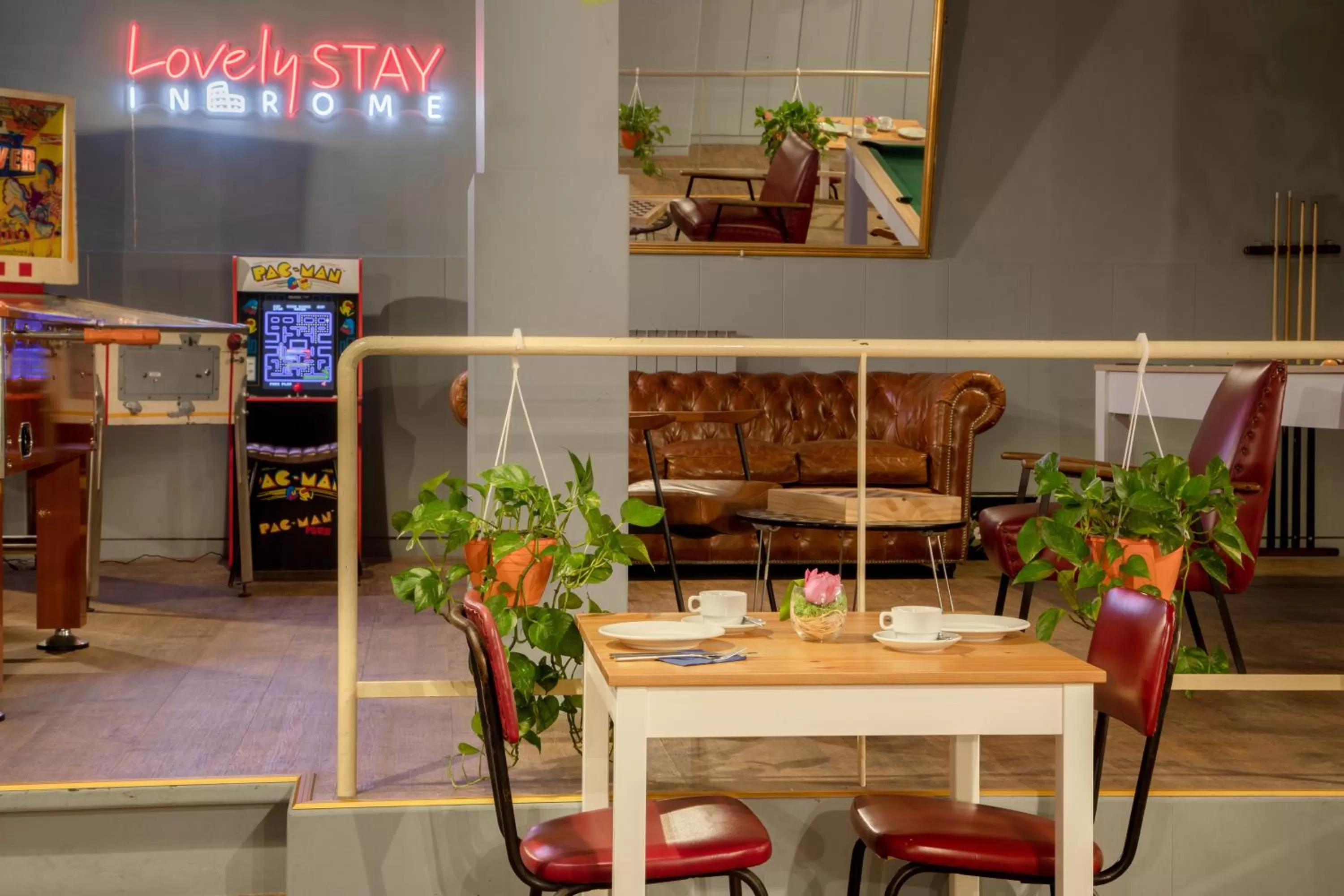 Game Room in Bloom Hotel Rome