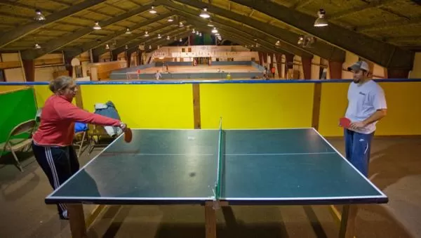 Game Room, Table Tennis in YMCA of the Rockies - Snow Mountain Ranch