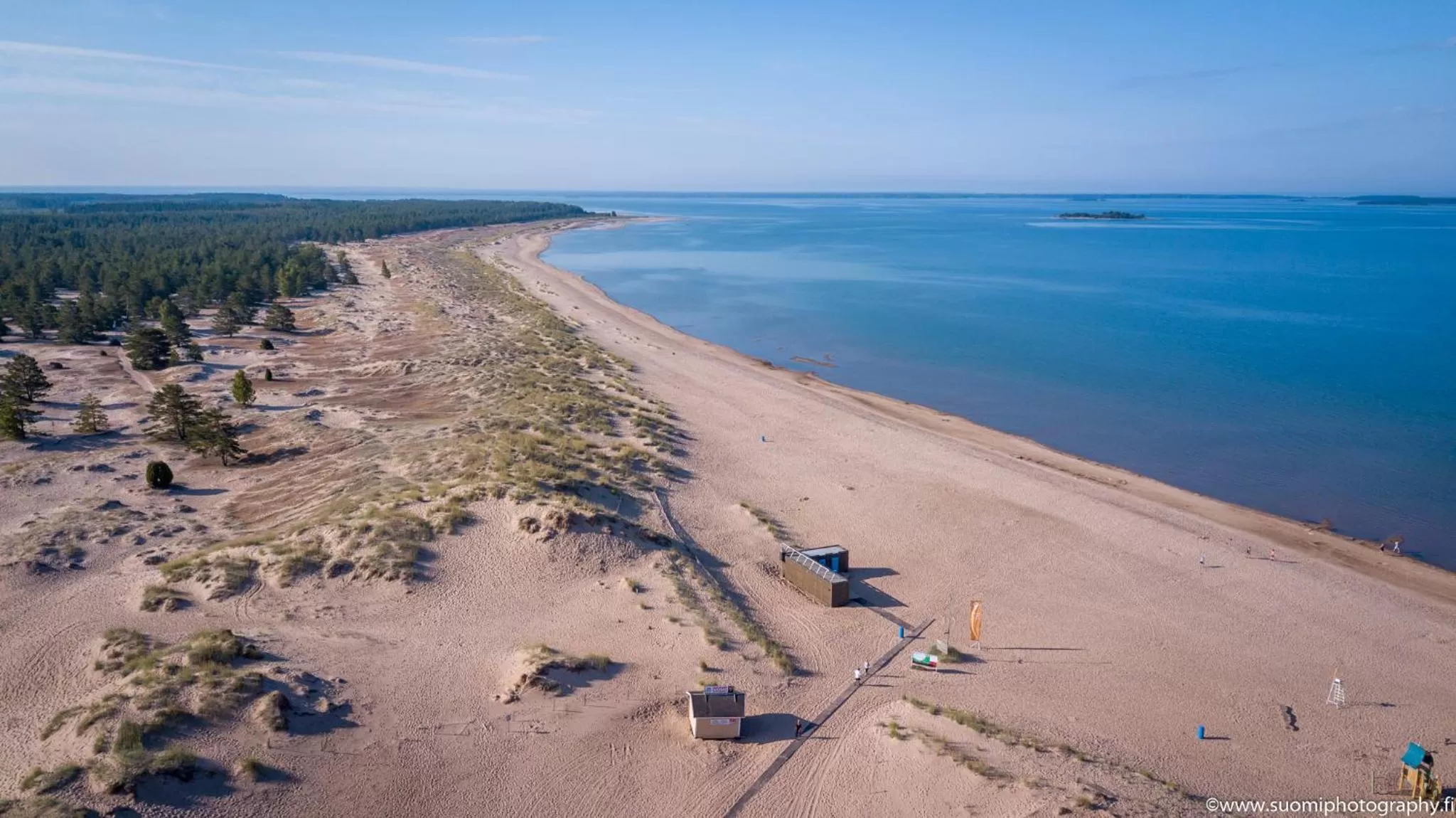 Property building in Yyteri Holiday Cottages