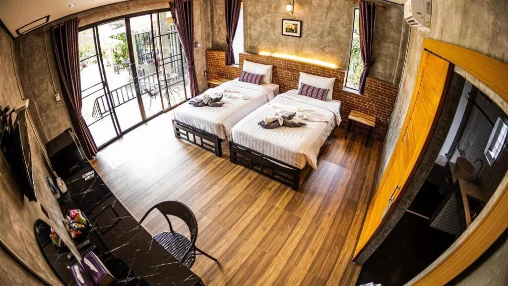 Bed in Grandfather Khaolak Resort