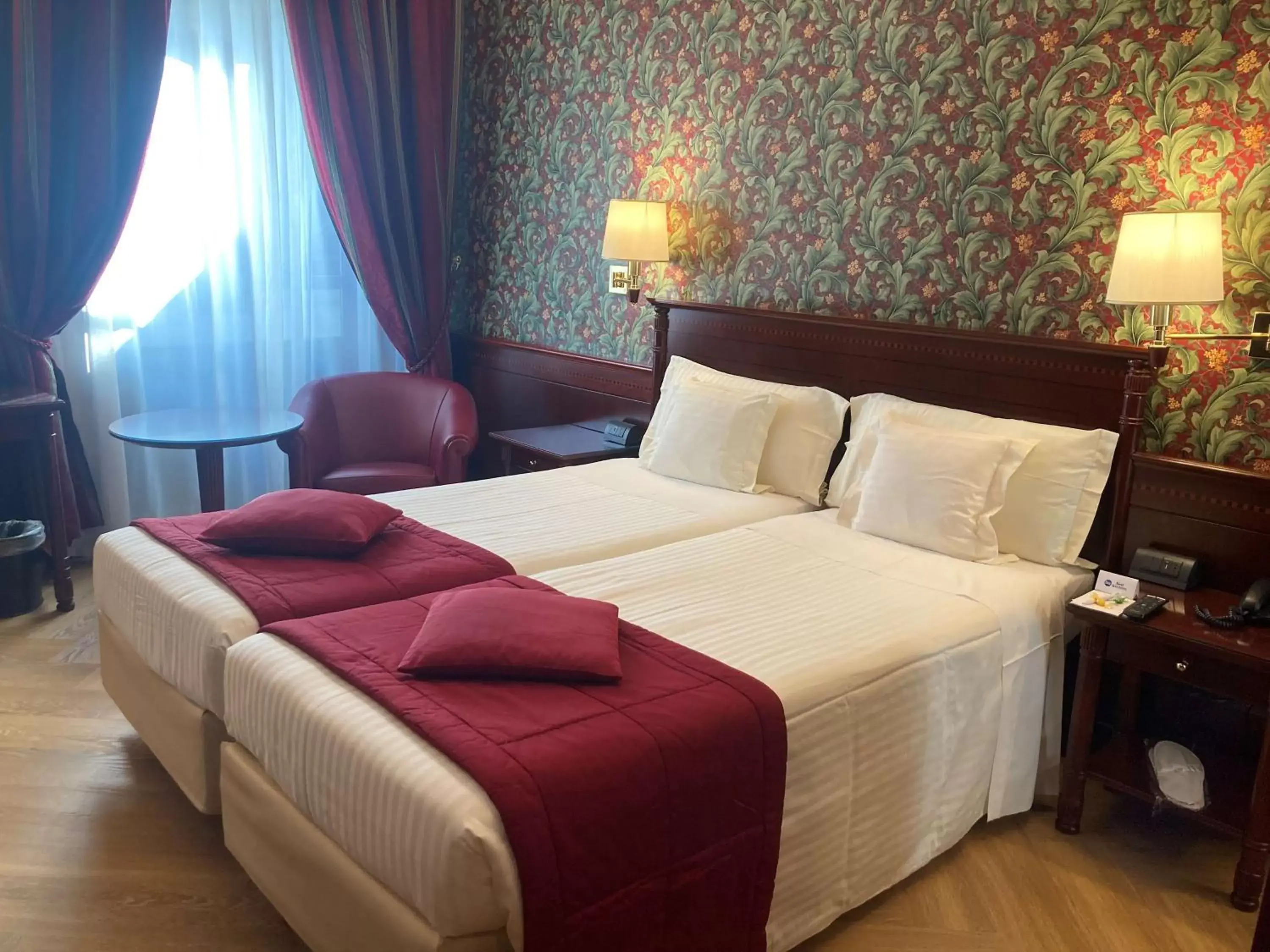 Twin Room in c-hotels Concorde Twin Room in c-hotels Concorde