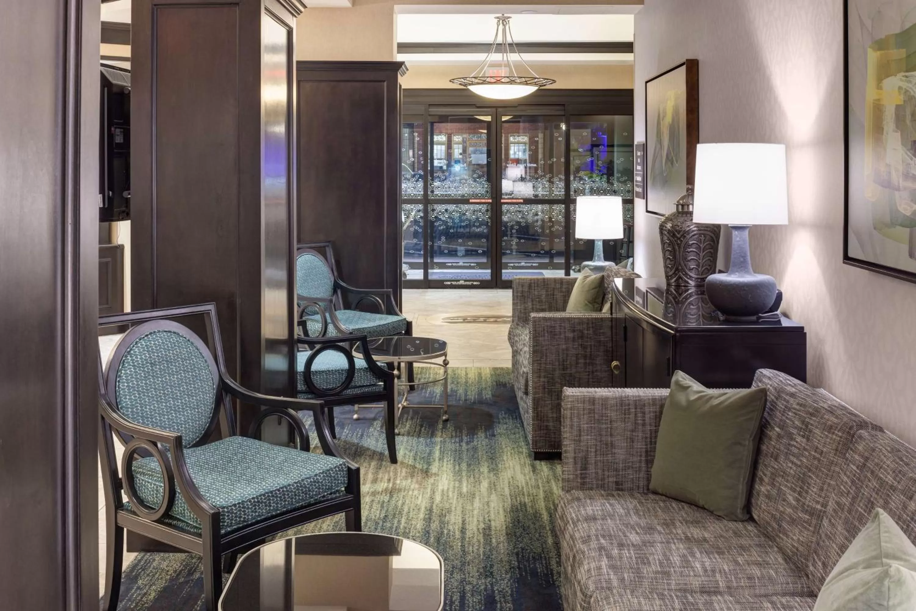 Lobby or reception in Hampton Inn & Suites Gainesville Downtown