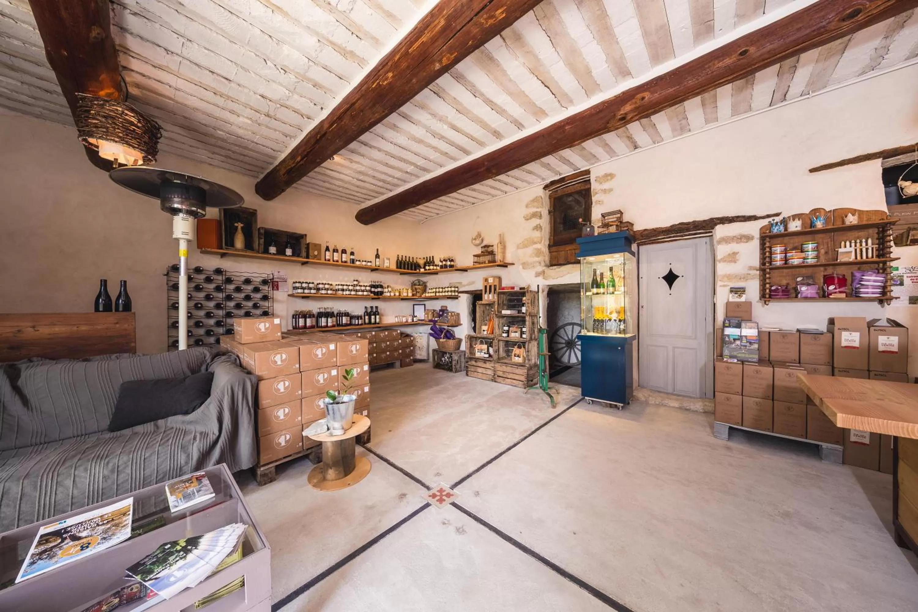 Lobby or reception in Le Mas de Plein Pagnier