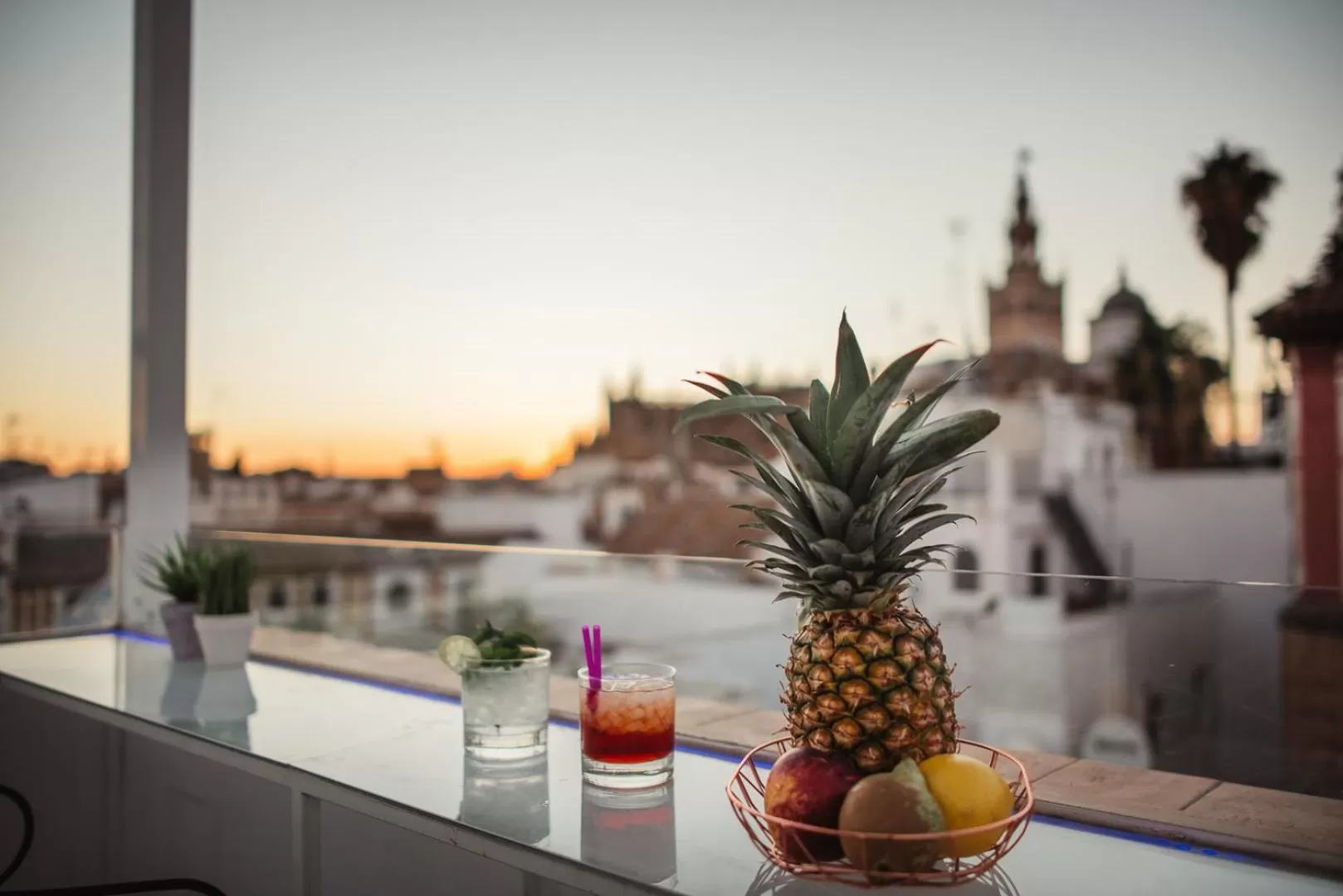 Food and drinks in Halo Boutique Hotel