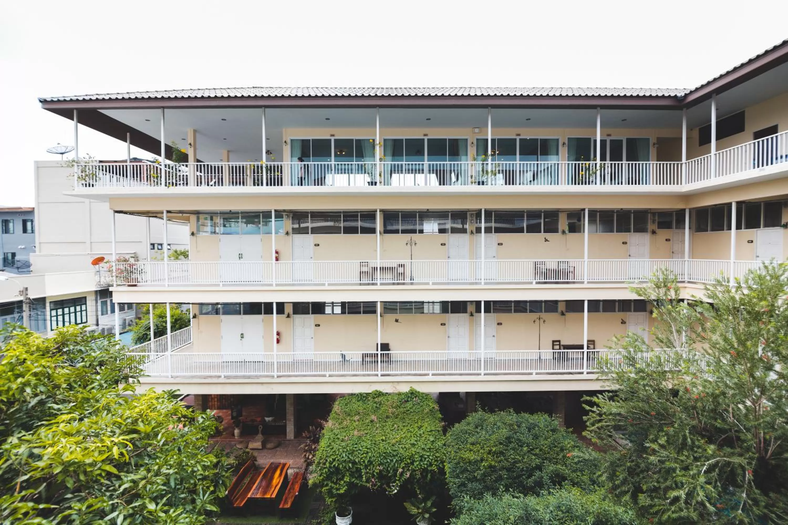 Bird's eye view in Feung Nakorn Balcony Rooms and Cafe