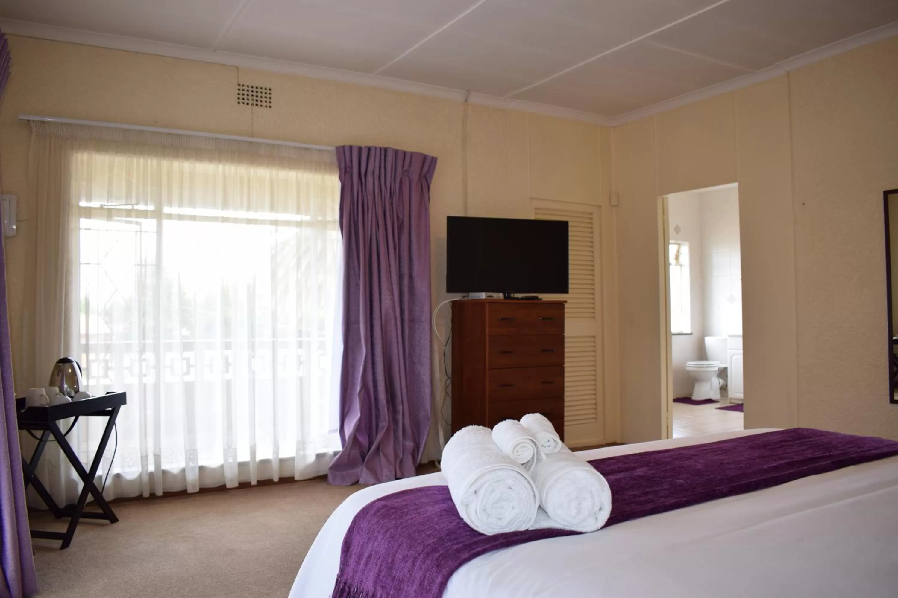 Bed in Moye Guest House