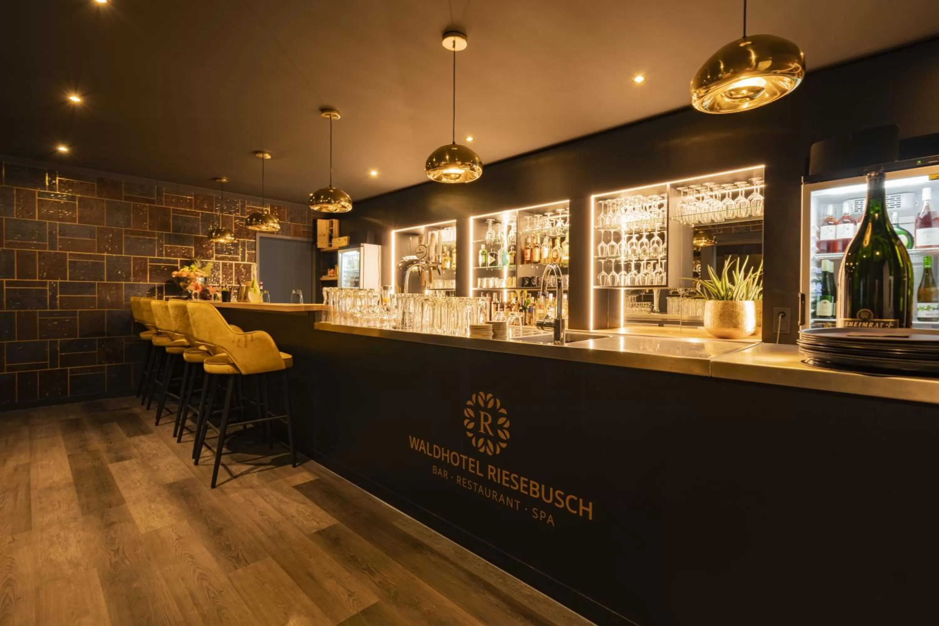 Lounge or bar in Waldhotel Riesebusch