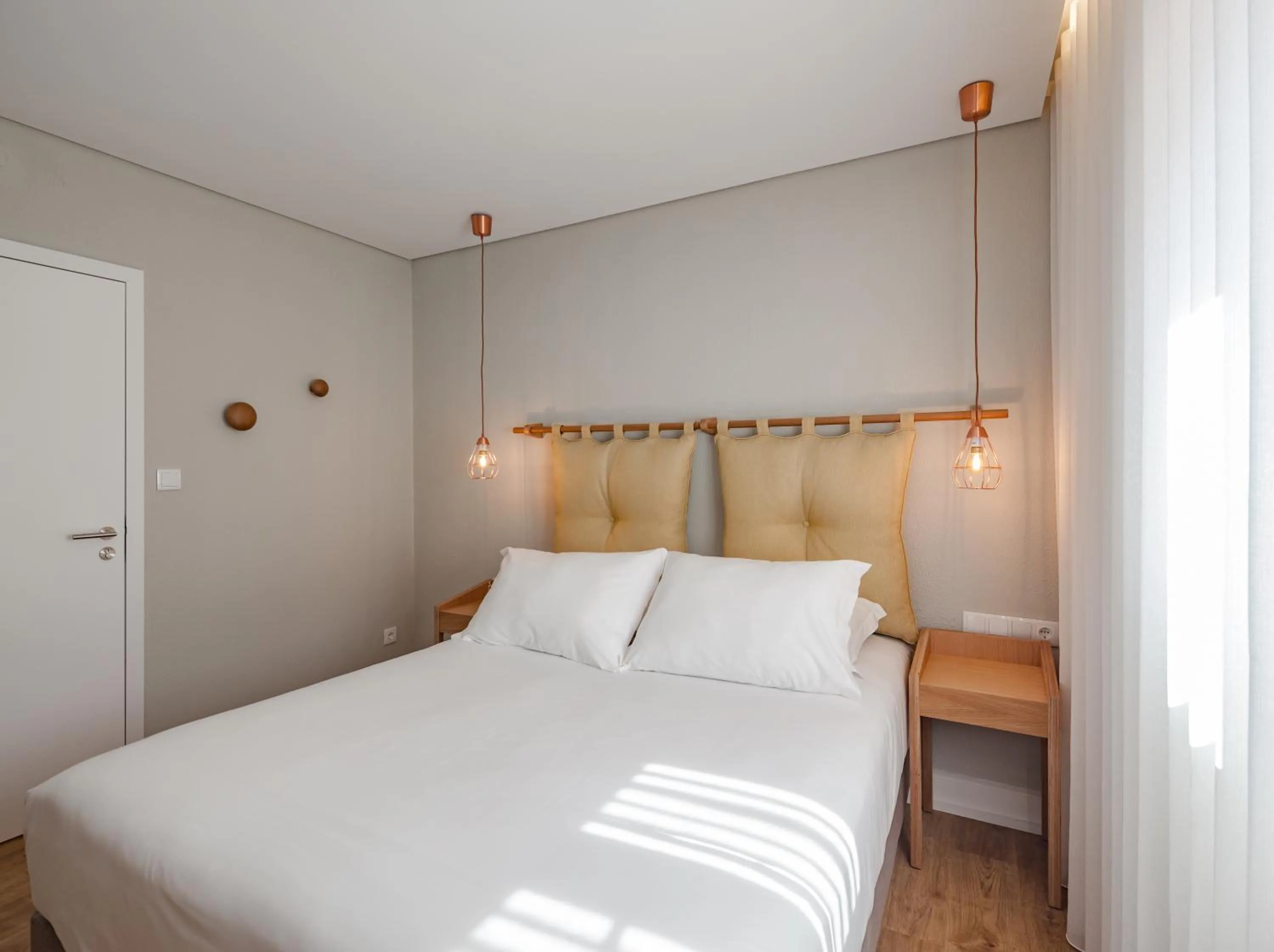 Bed in The Rex Hotel Porto