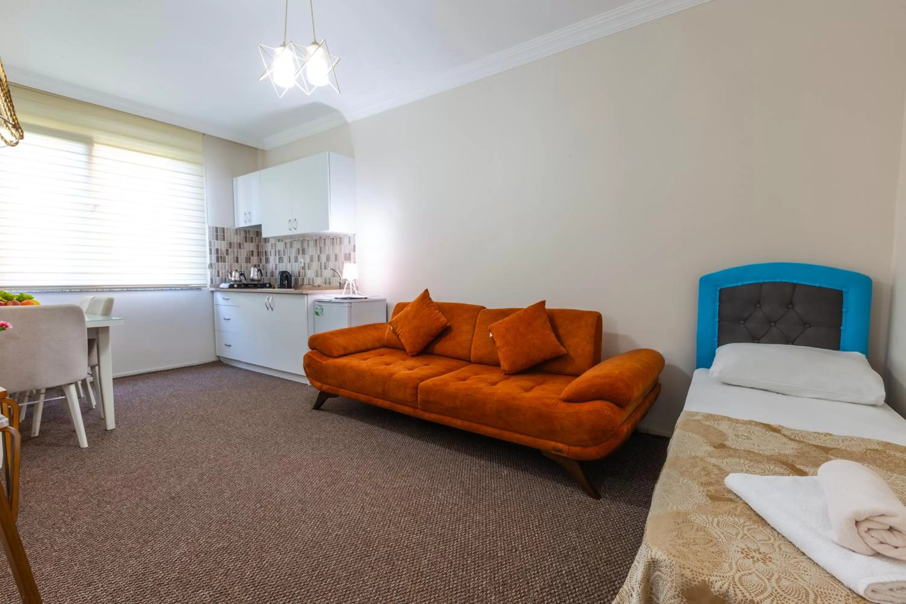 Seating Area in Bikka&Asell Suite Hotel