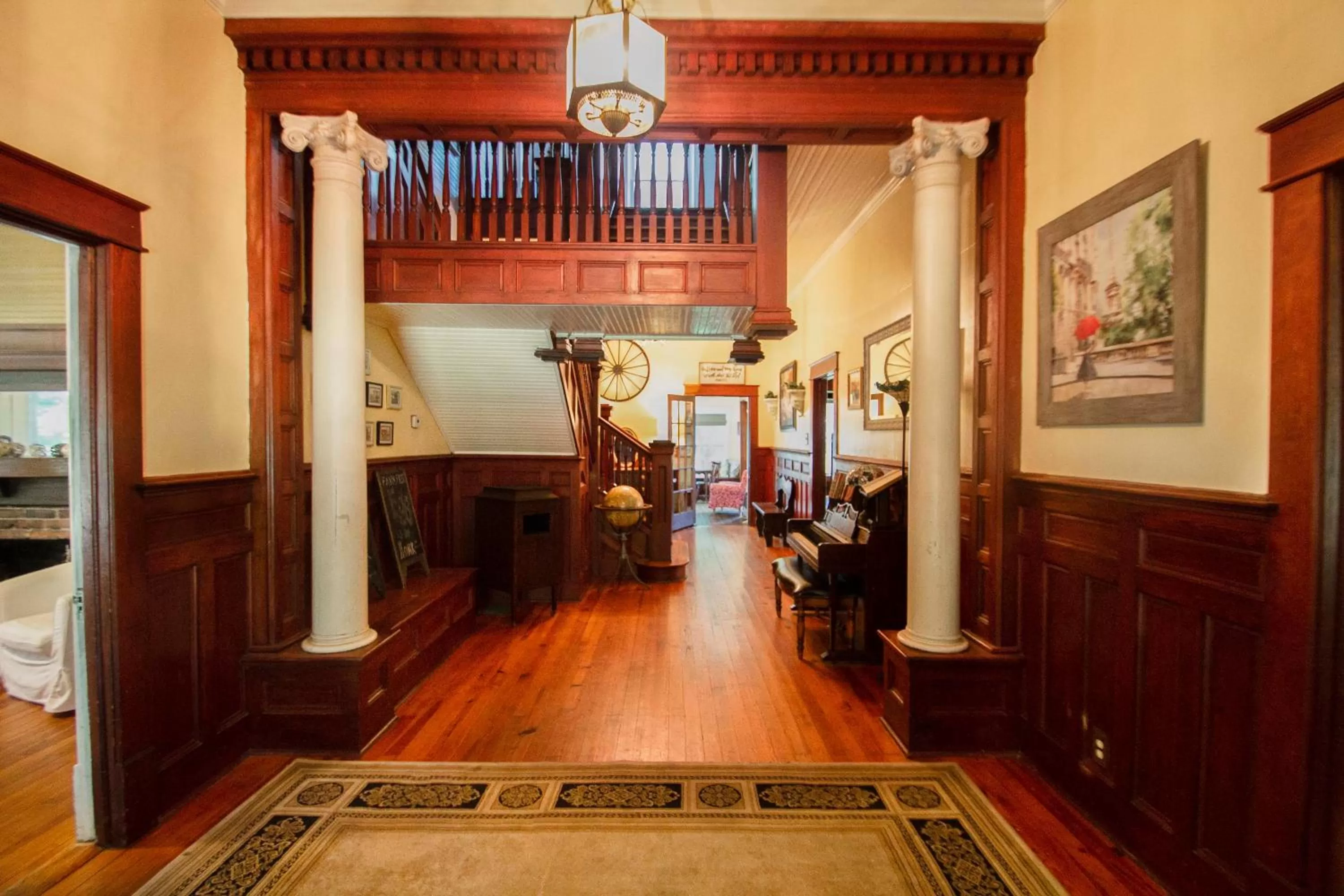 Lobby/Reception in Belton Bed and Breakfast