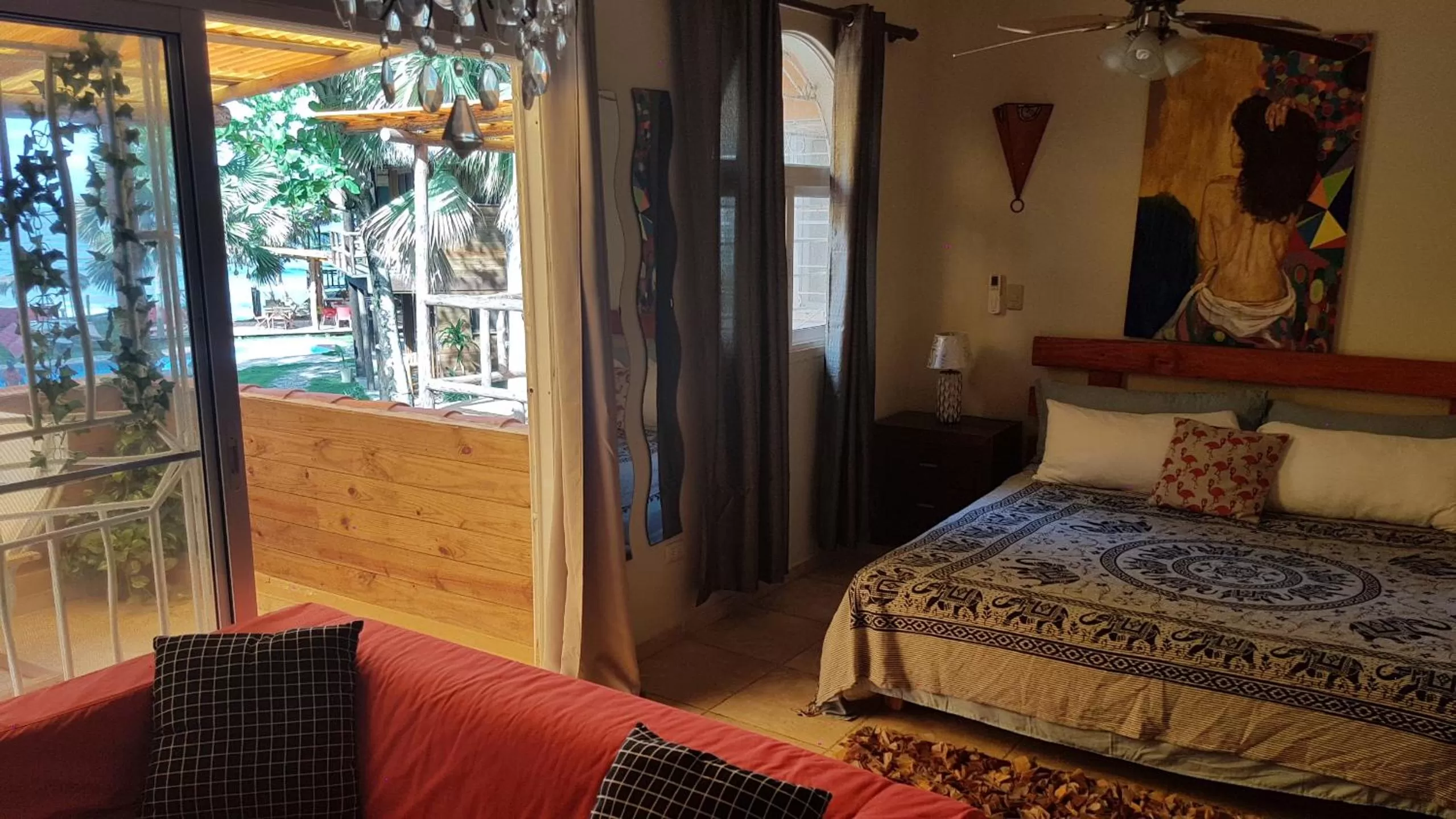 Bedroom in Cabarete Maravilla Eco Lodge Boutique Beach Surf Encuentro, Kite, by AA Crypto Group