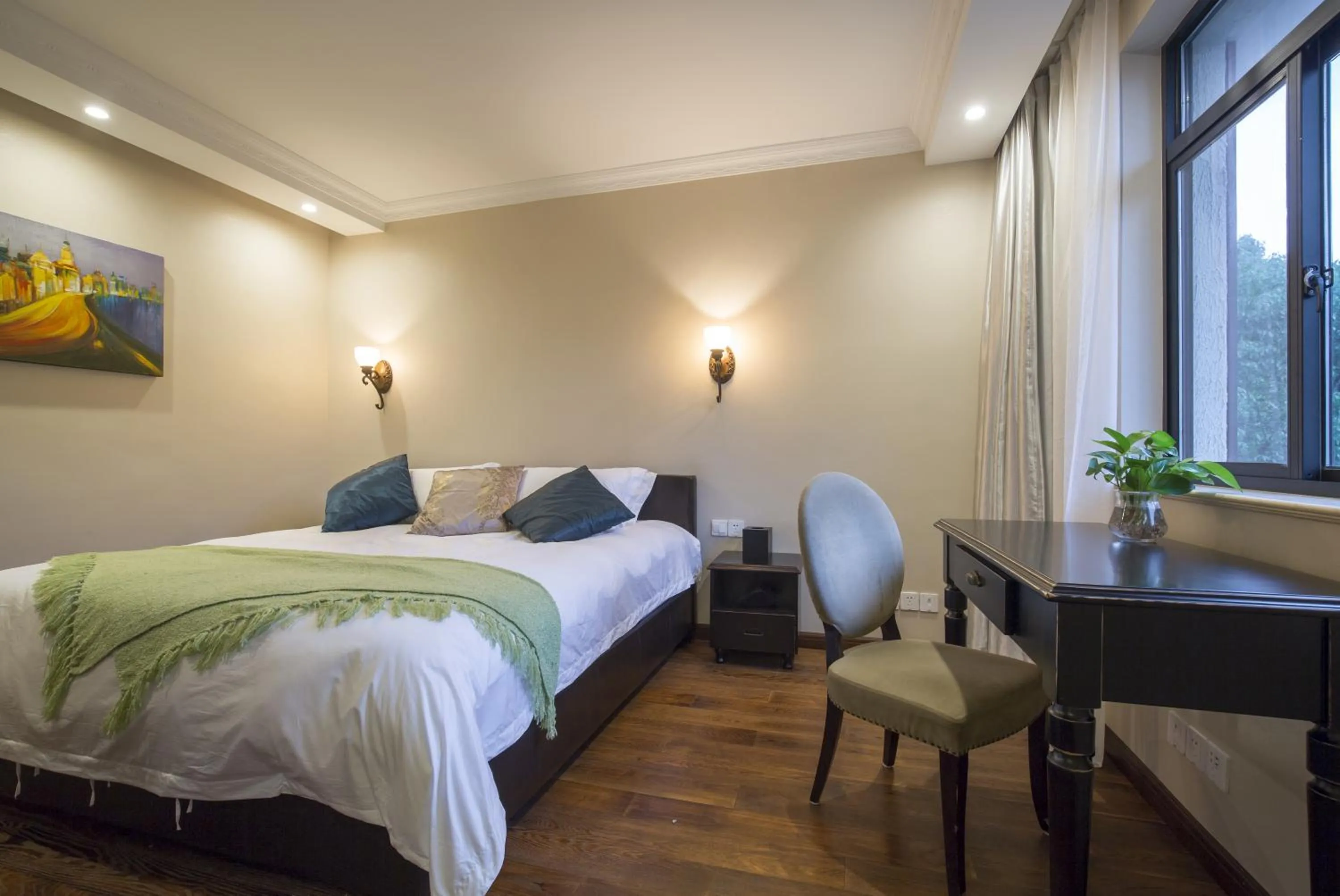 Bedroom, Bed in Shanghai Former French Concession Garden Hotel