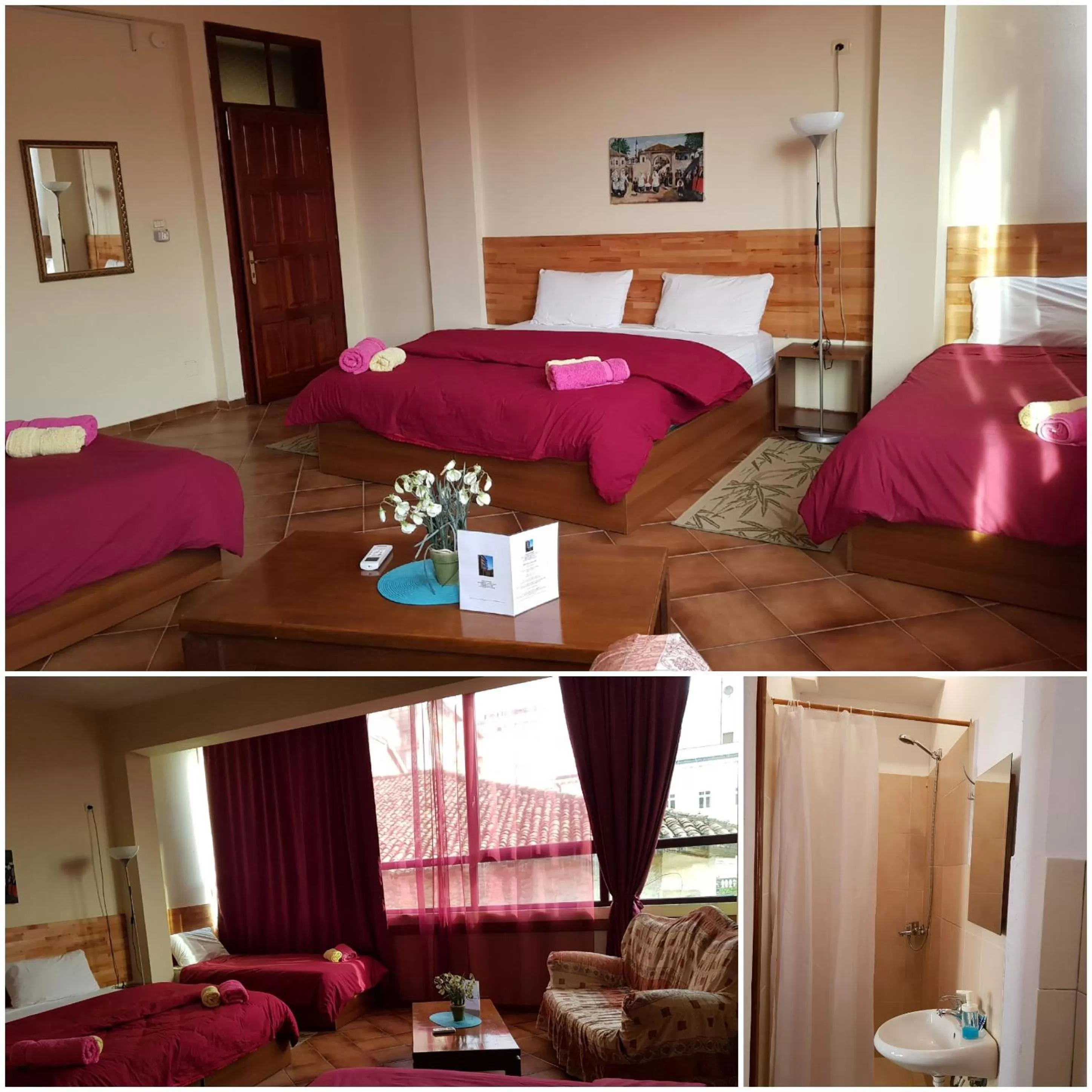 Living room, Bed in Hotel Kurtabeg