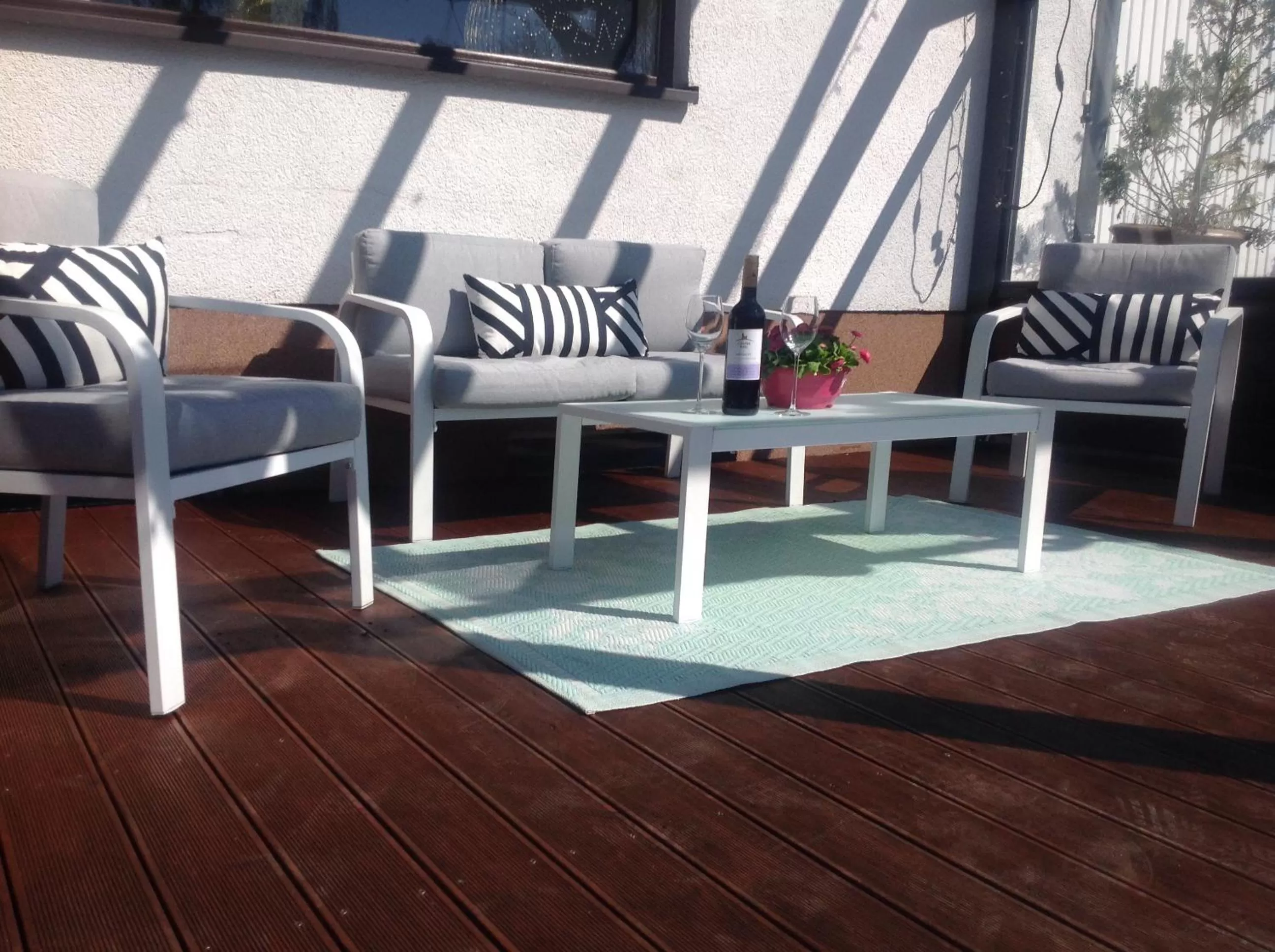 Patio, Seating Area in Am Obersee Hotel