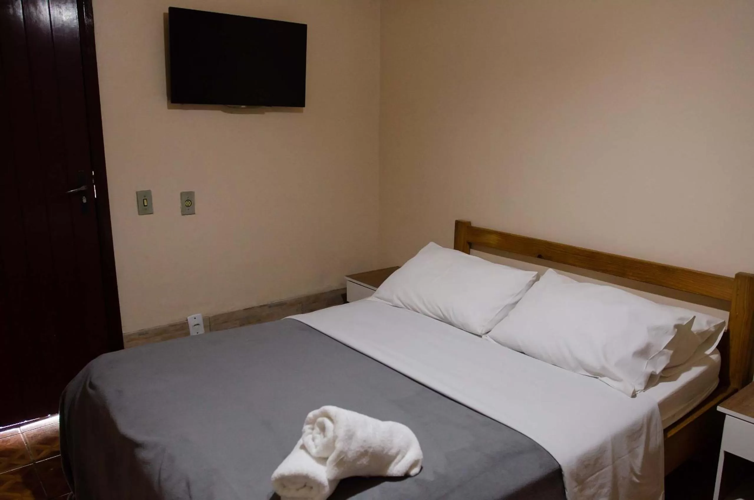 Bed in Pousada Barth