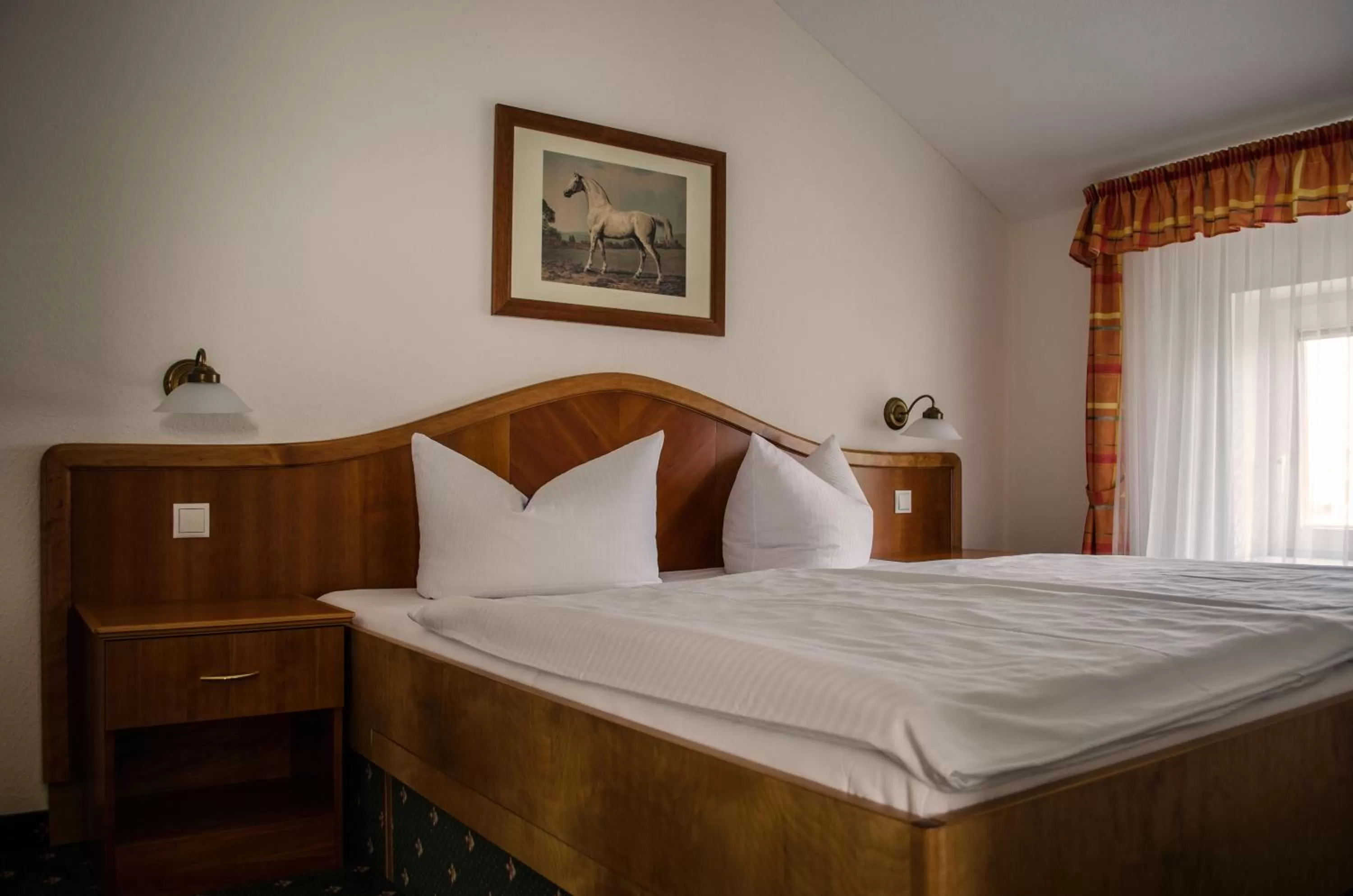 Photo of the whole room, Bed in Hotel Meereswelle - Anno 1875