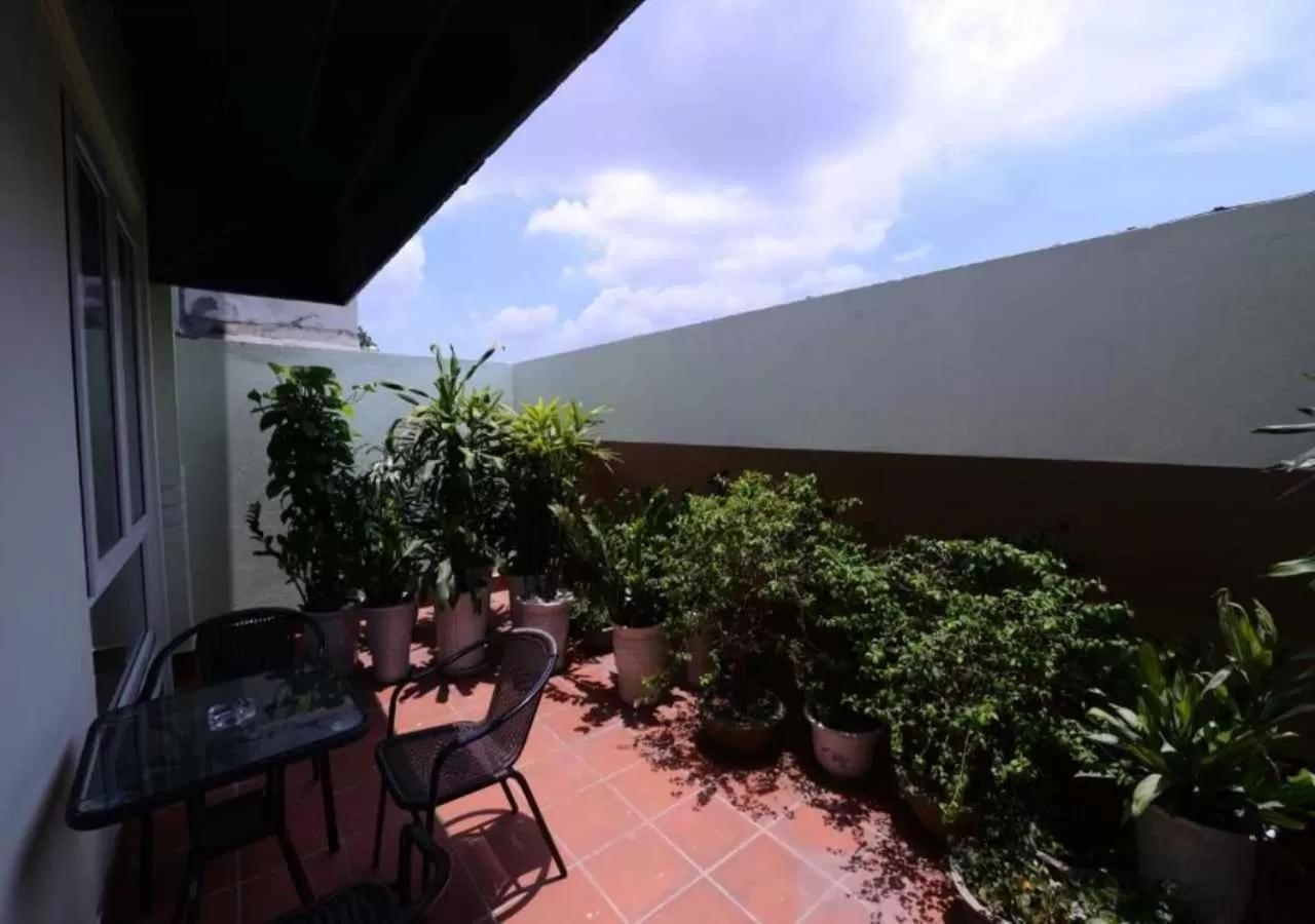 Balcony/Terrace in Golden Sun Hotel