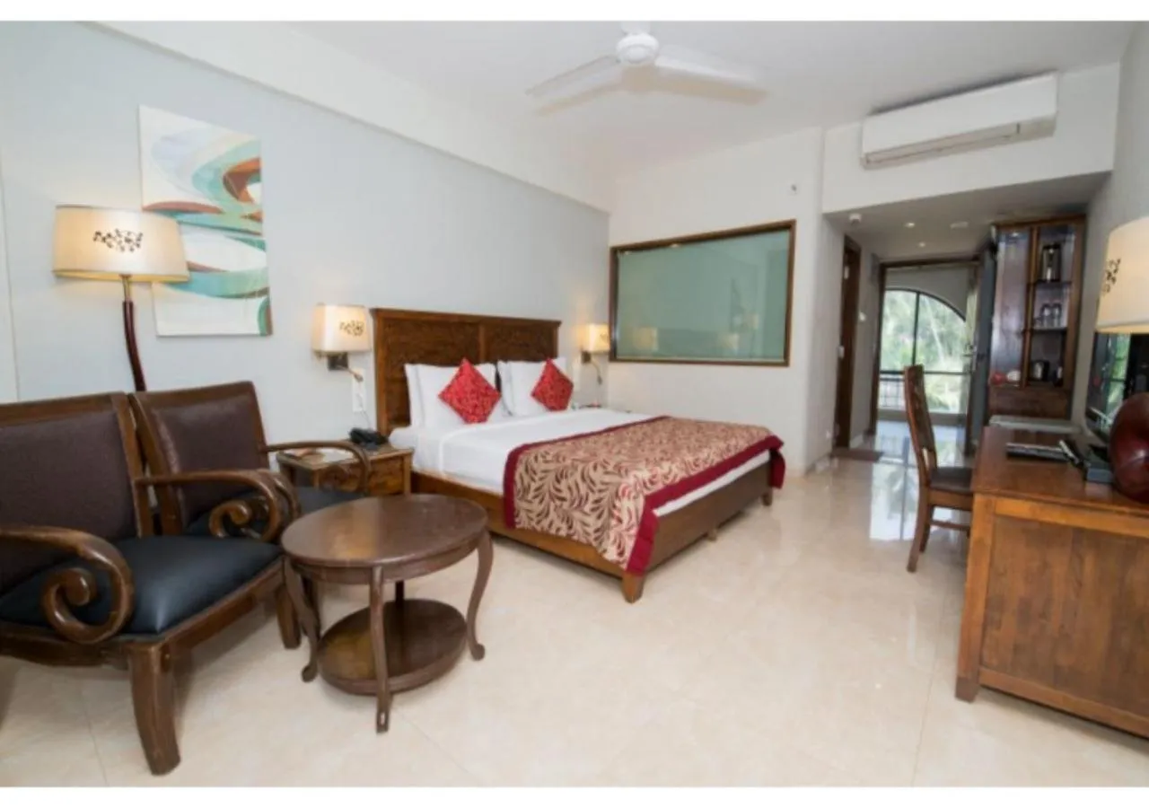 Bedroom, Bed in Neelam's The Grand Hotel Goa