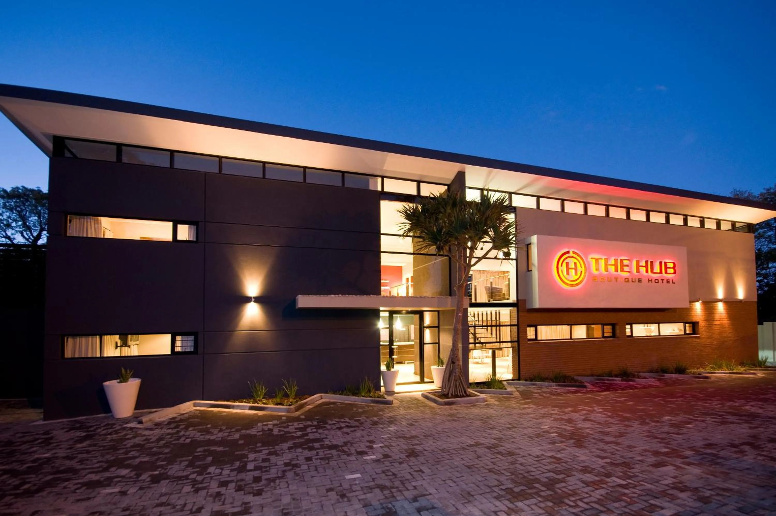 Facade/entrance in The Hub Urban Hotel