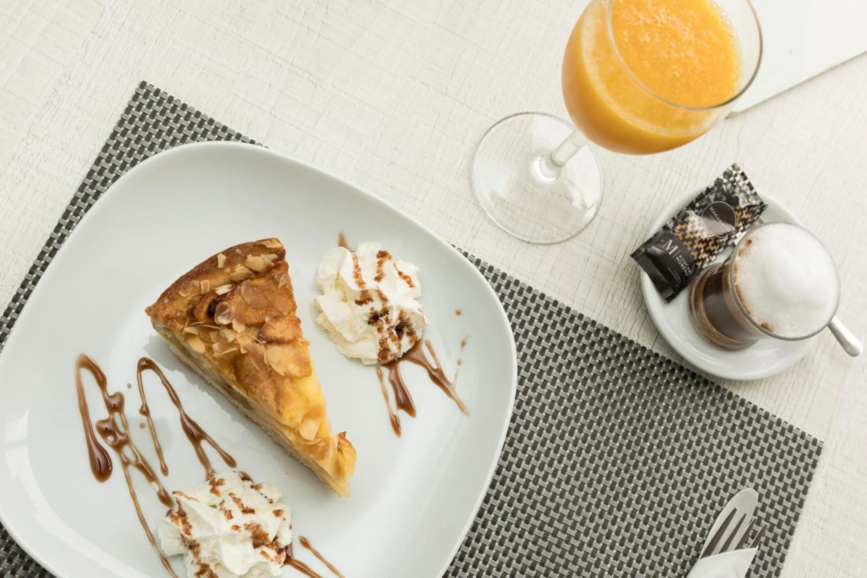 Food close-up in Hotel d'Or