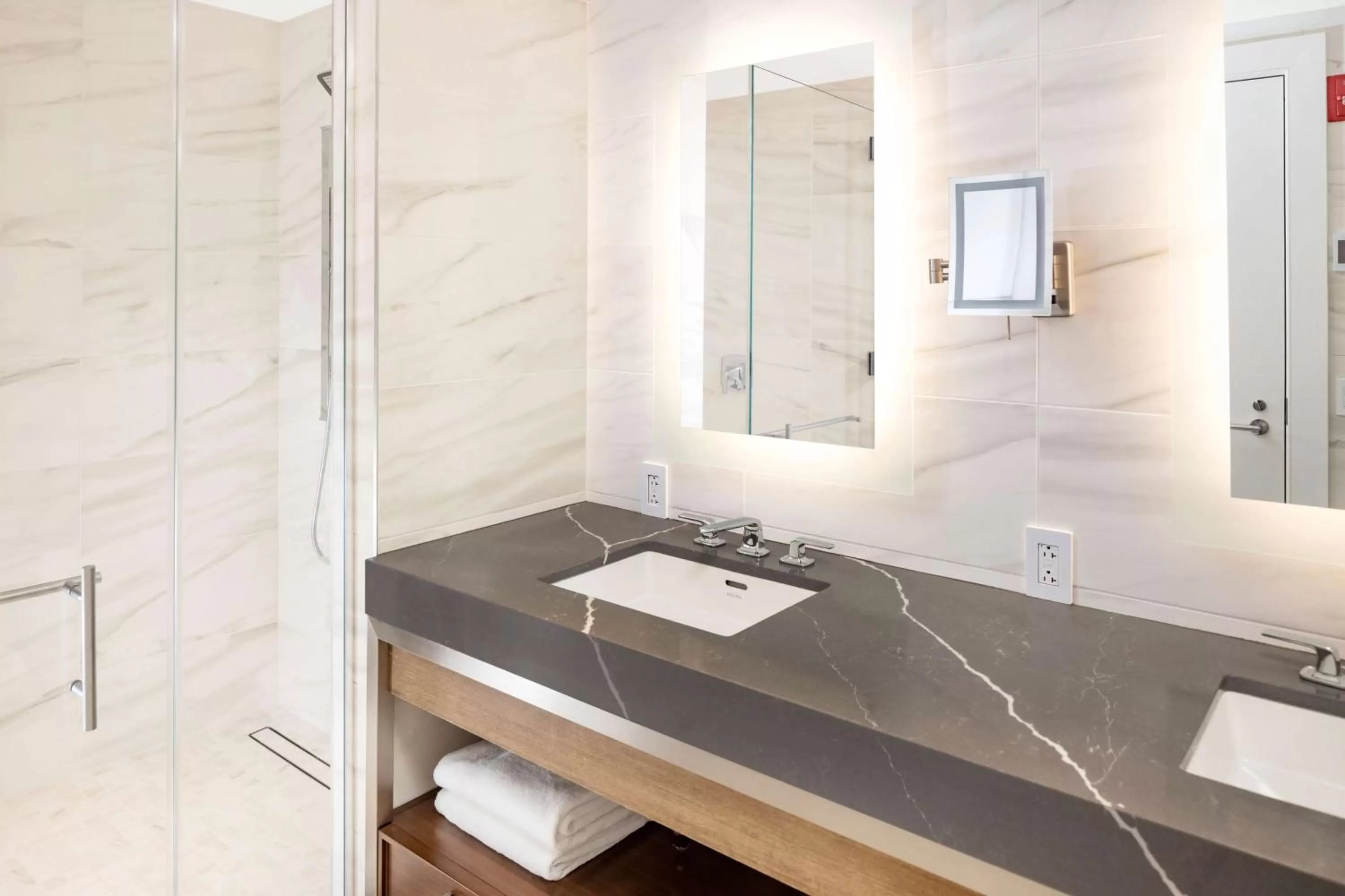 Shower in Hilton Club The Quin New York