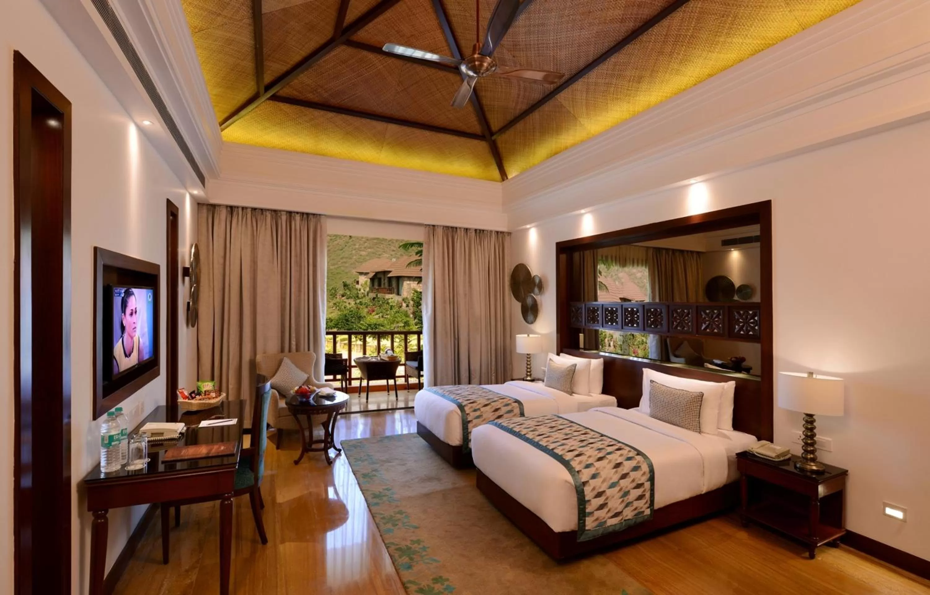 Photo of the whole room, Bed in The Ananta Udaipur