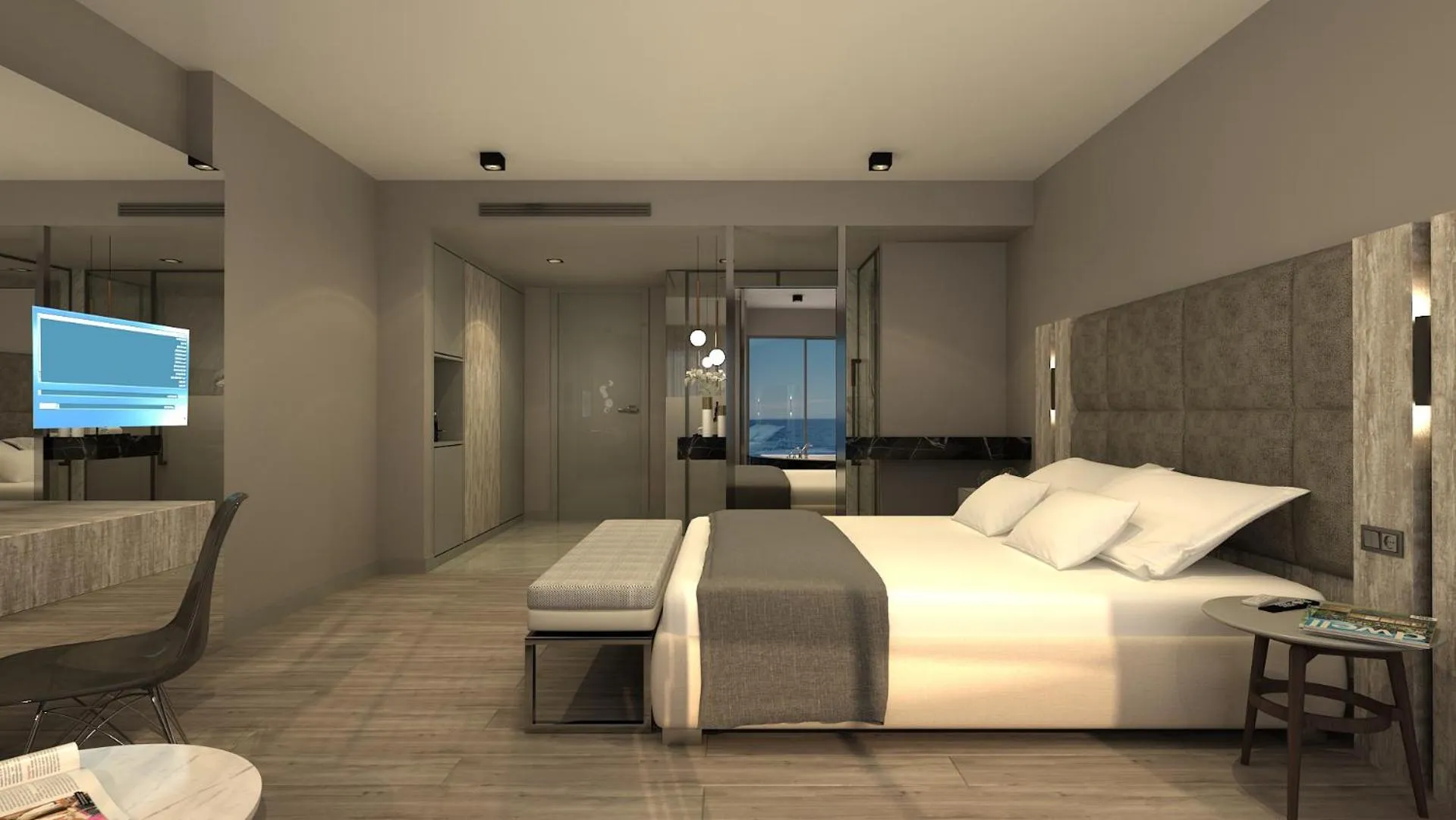 Bed in Pasaport Pier Hotel