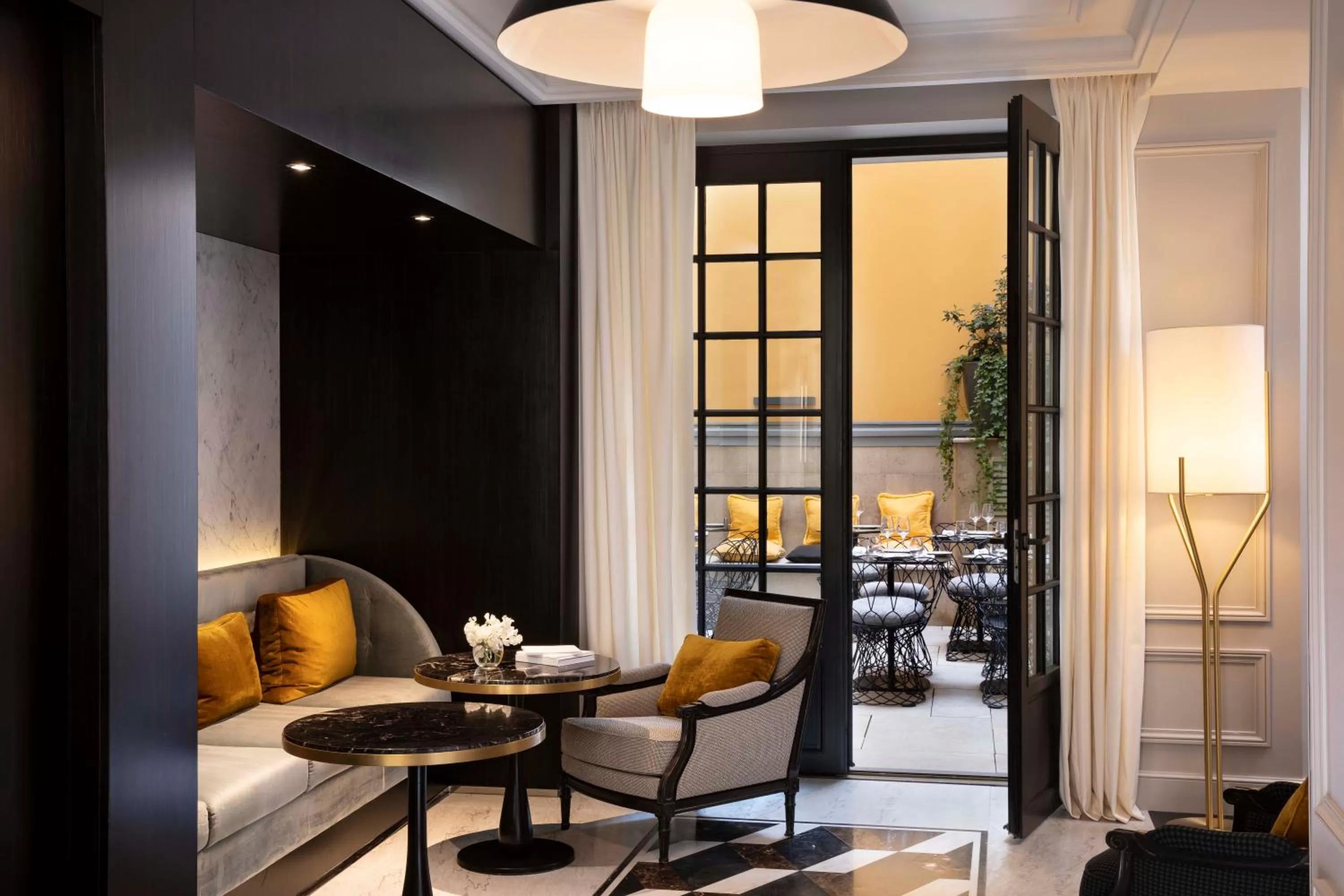 Living room in Le Damantin Hôtel & Spa