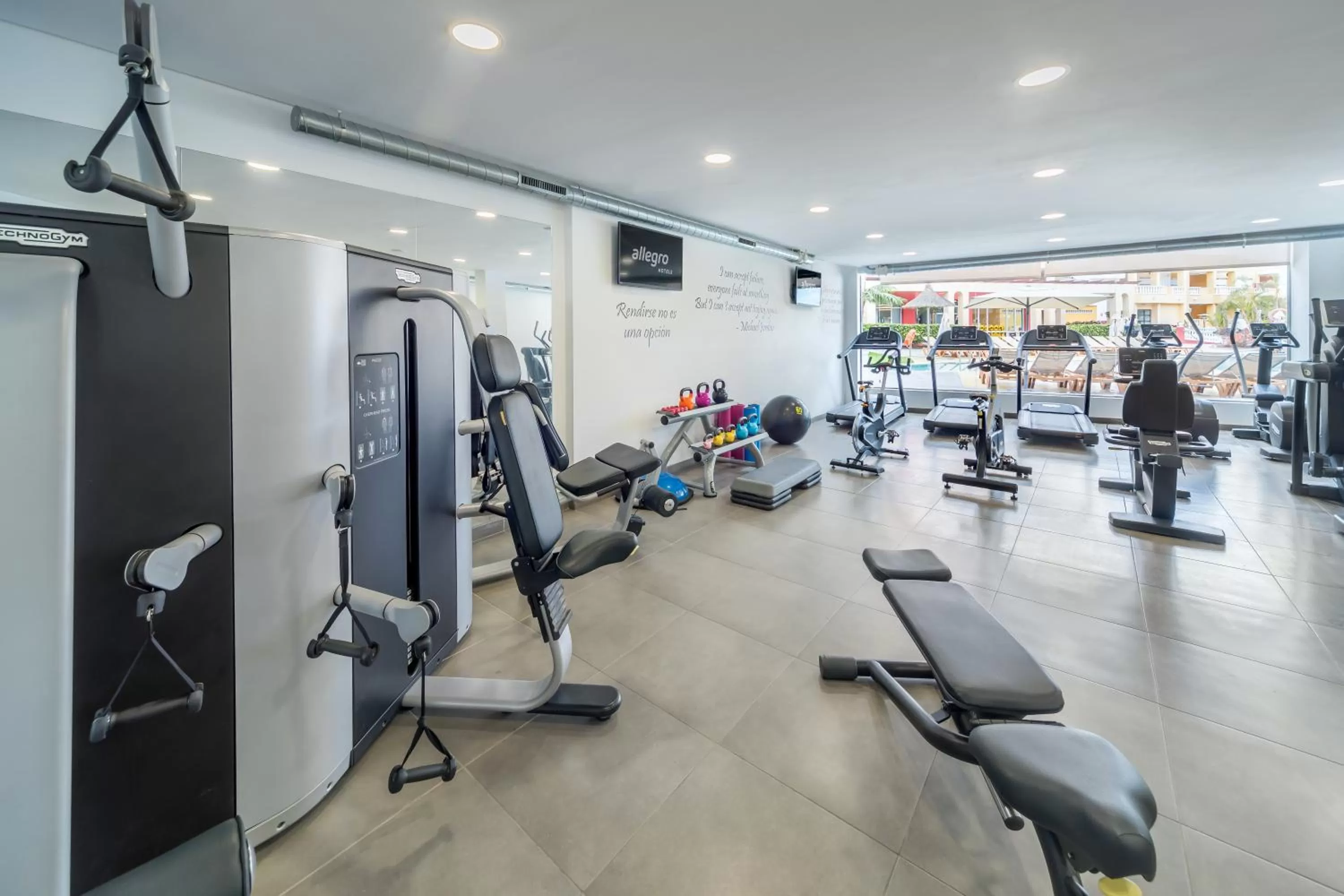 Fitness centre/facilities in Allegro Isora
