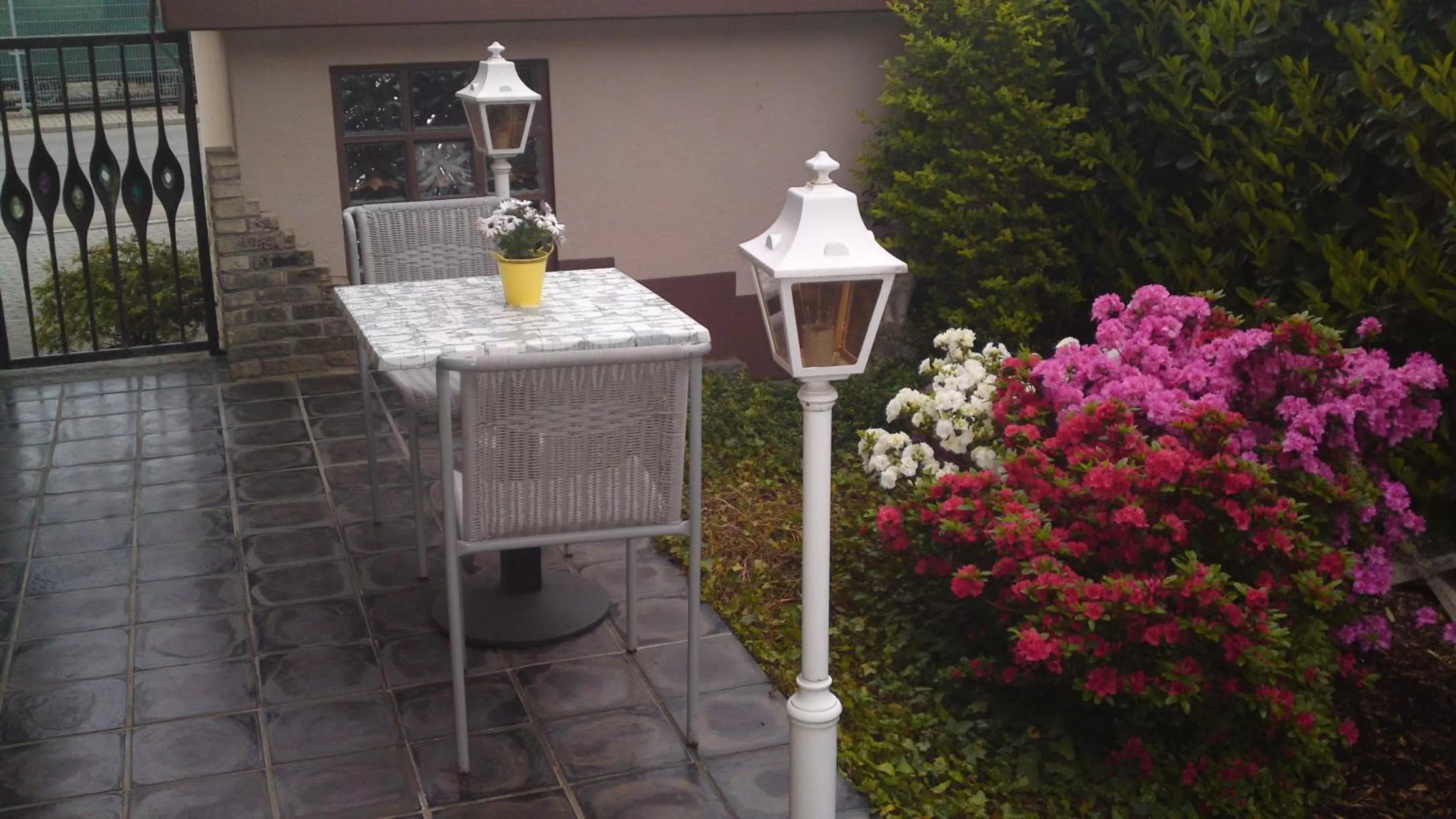 Balcony/Terrace in H41 Inn Hotel Garni Freiburg