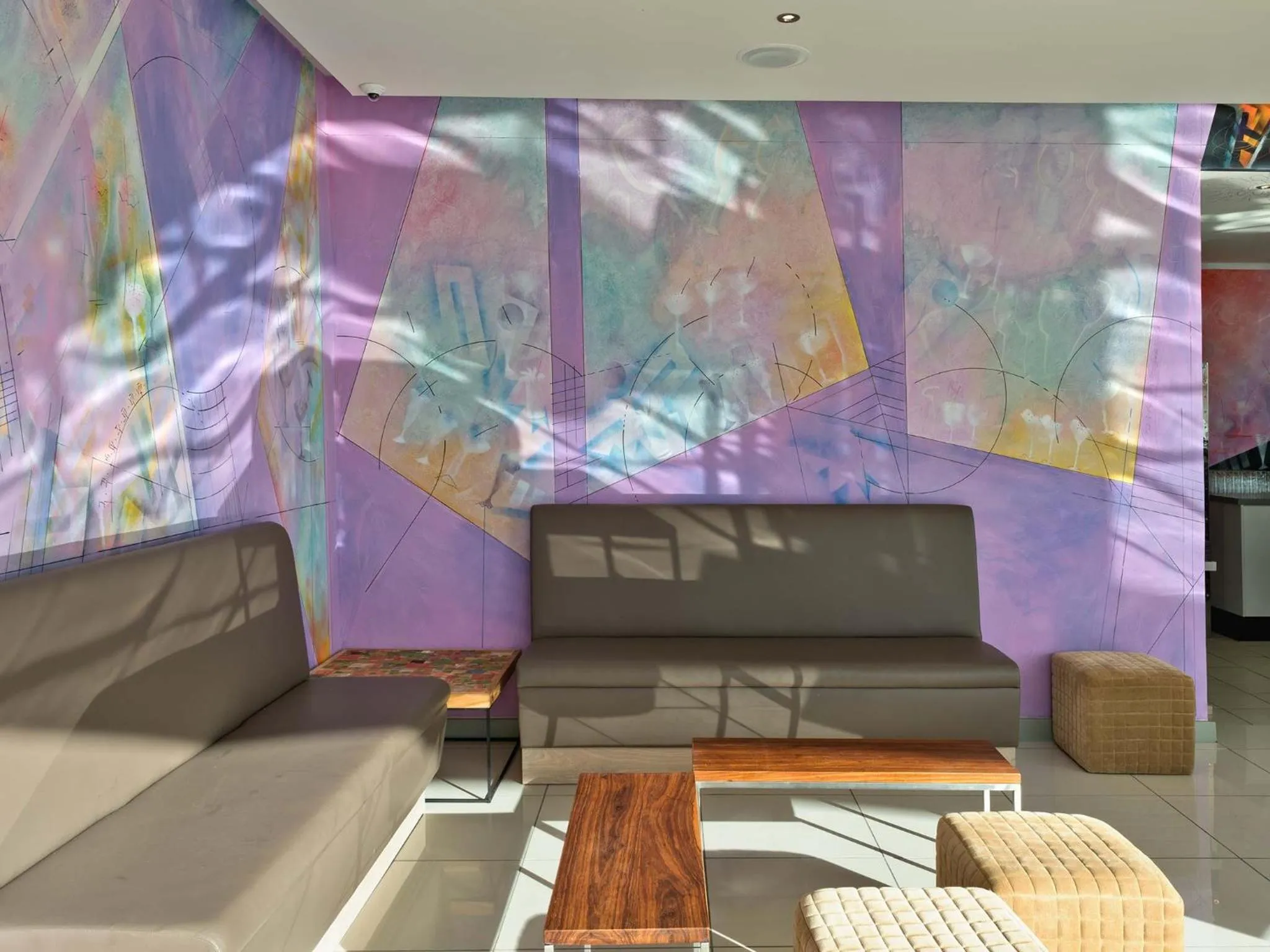 Lounge or bar in Krystal Beach Hotel