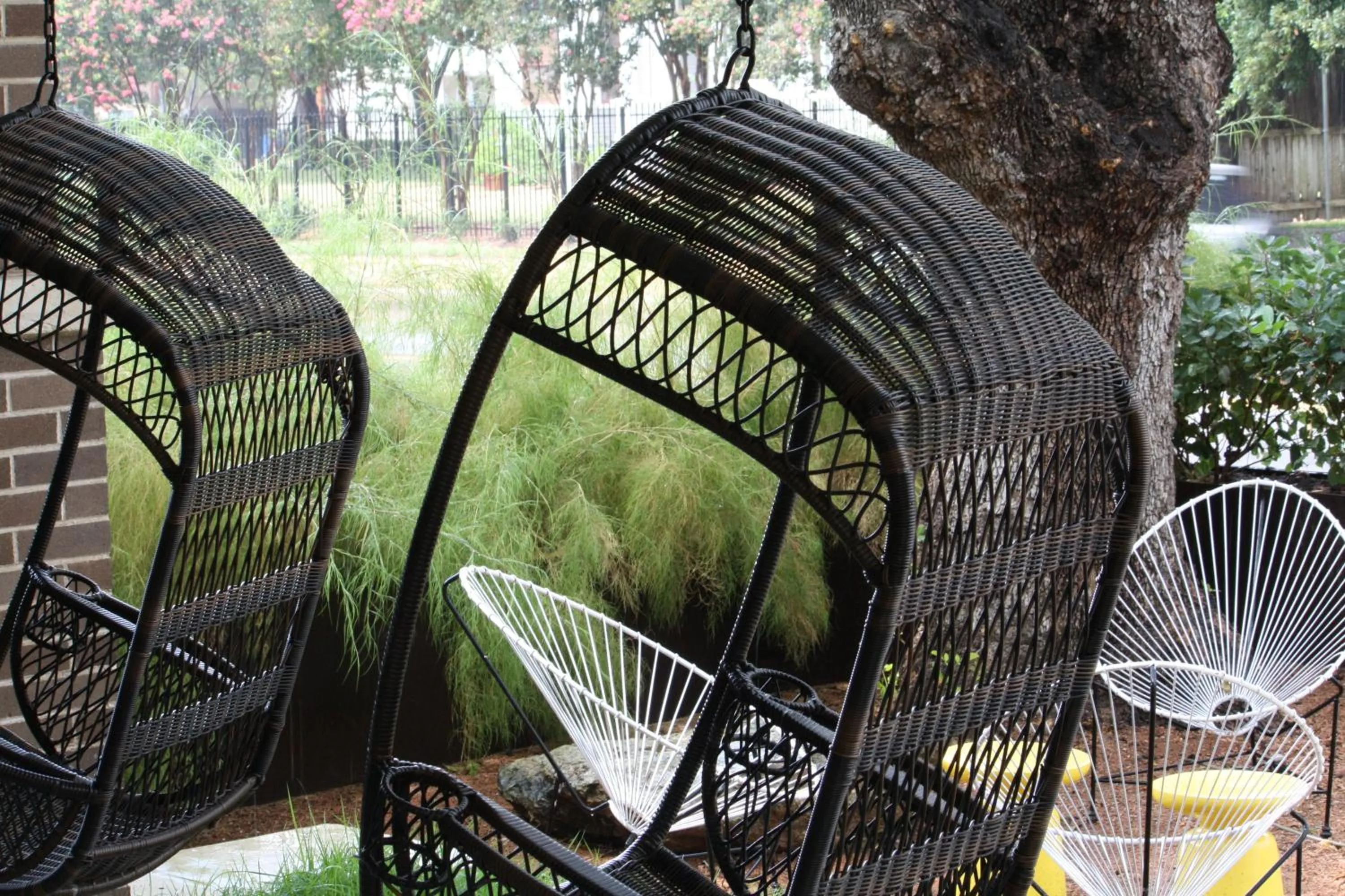 Patio in Heywood Hotel