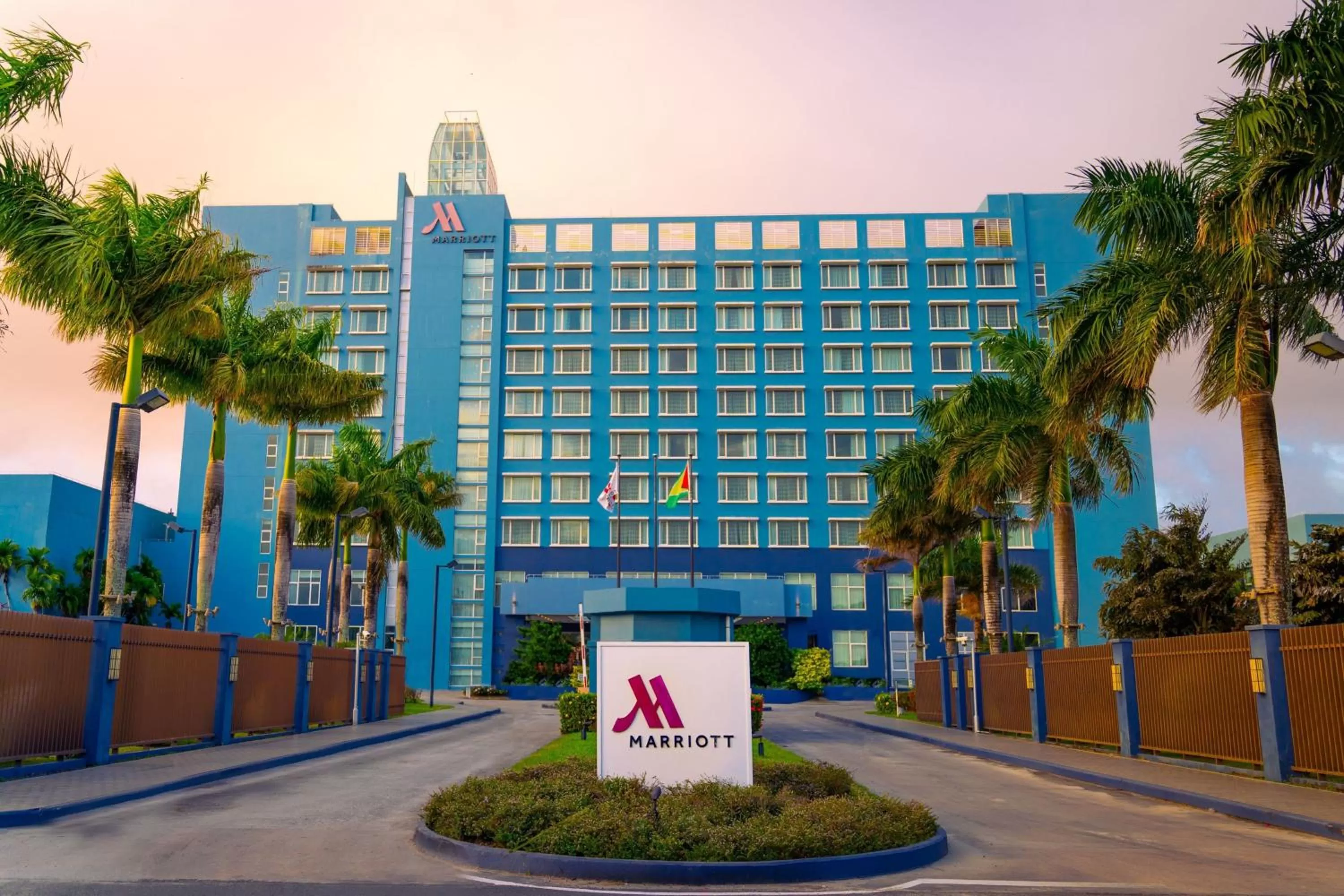 Property building in Guyana Marriott Hotel Georgetown