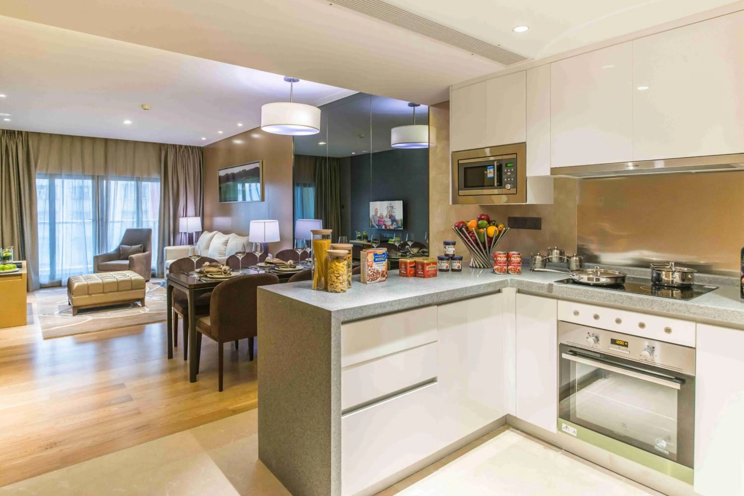 Kitchen or kitchenette in Somerset Grandview Shenzhen