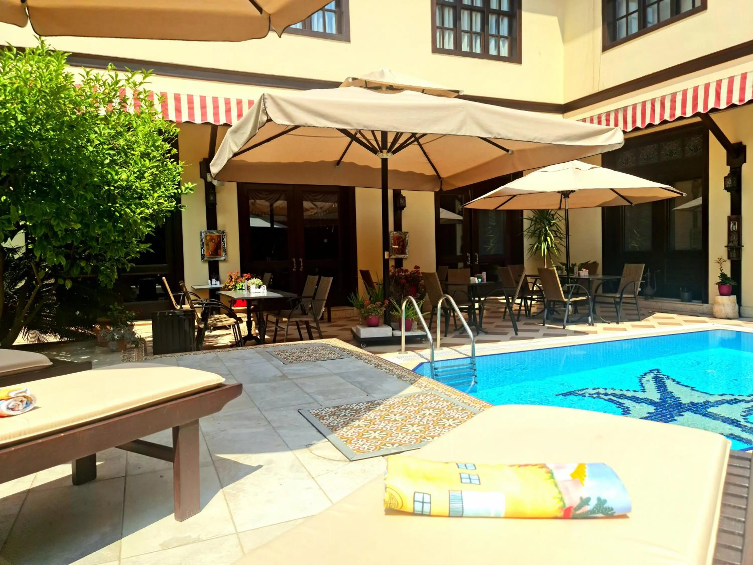 Patio in Eski Masal Hotel - Special Class