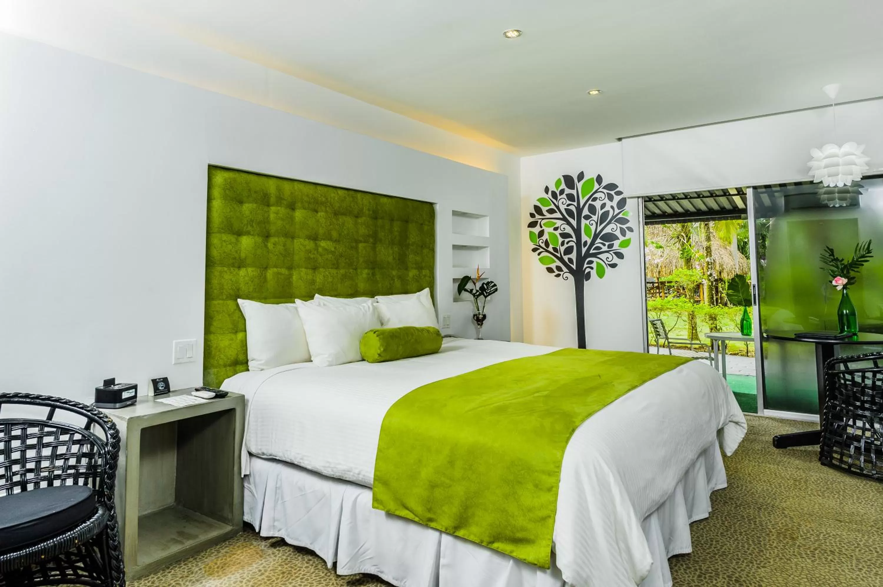 Bed in Riande Aeropuerto Hotel Casino