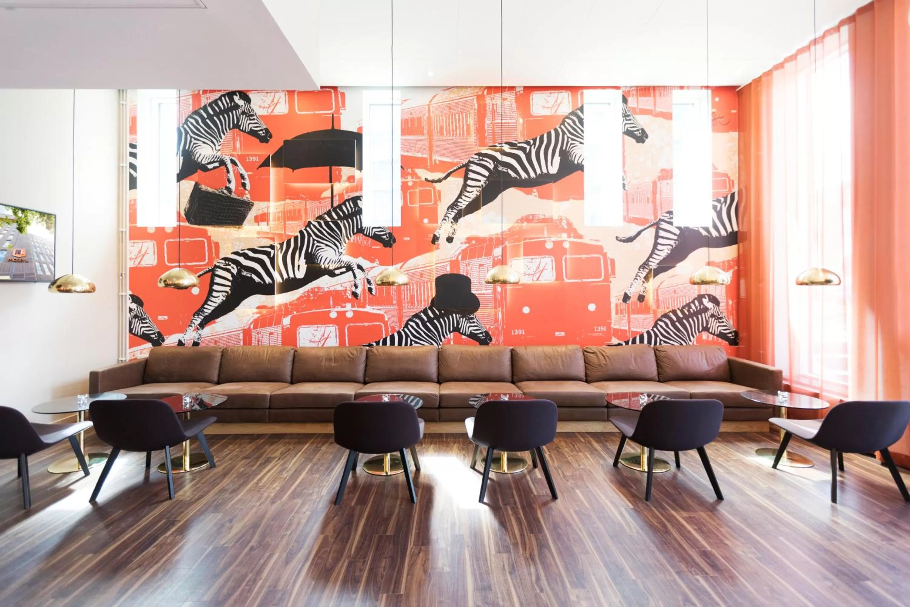 Lounge or bar in Motel L Stockholm Älvsjö