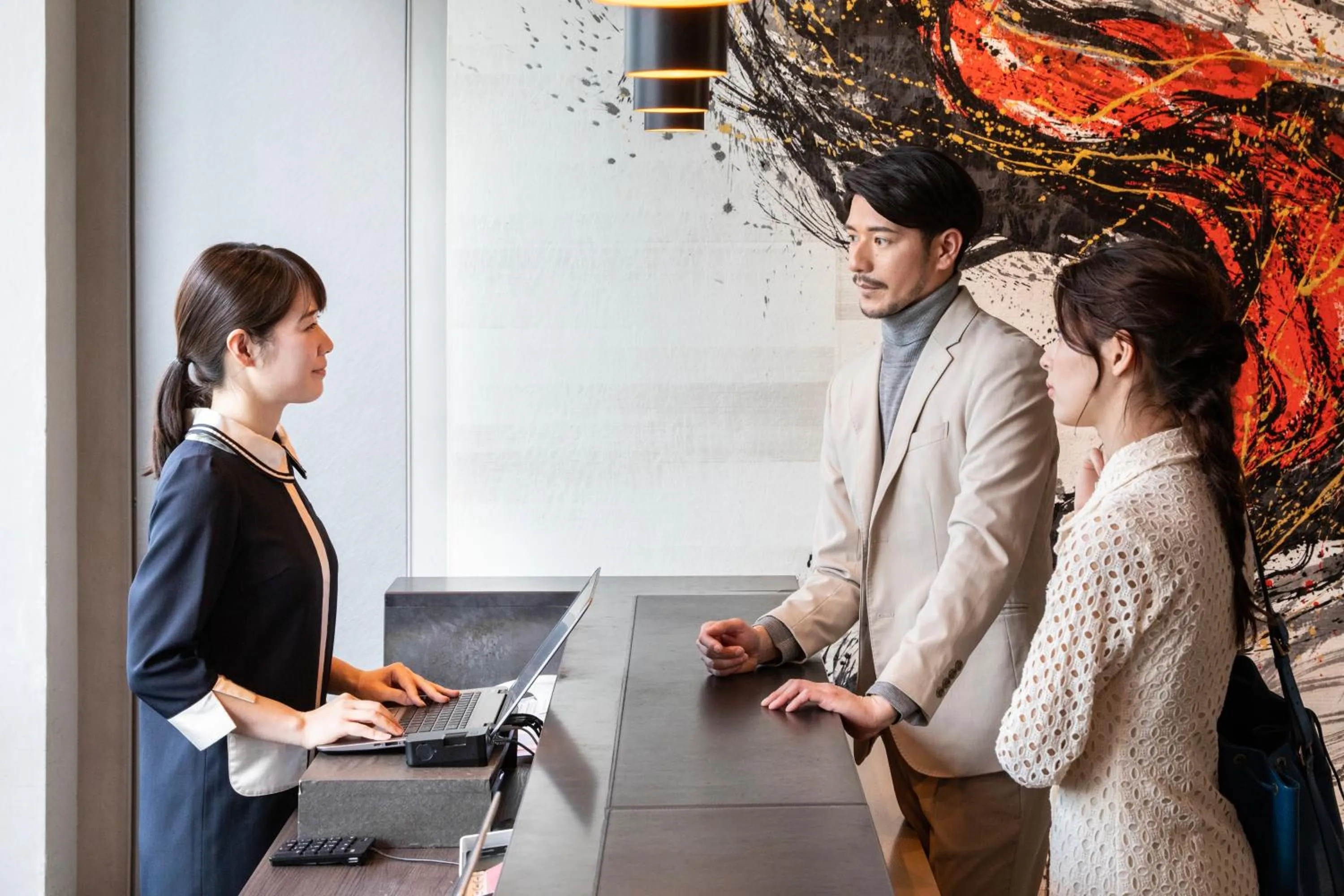 Lobby or reception in Pullman Tokyo Tamachi