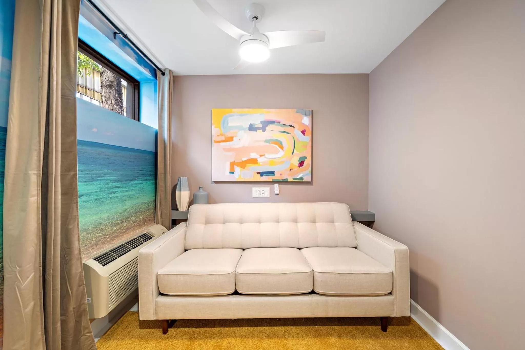 Seating area in Wanderstay Boutique Hotel