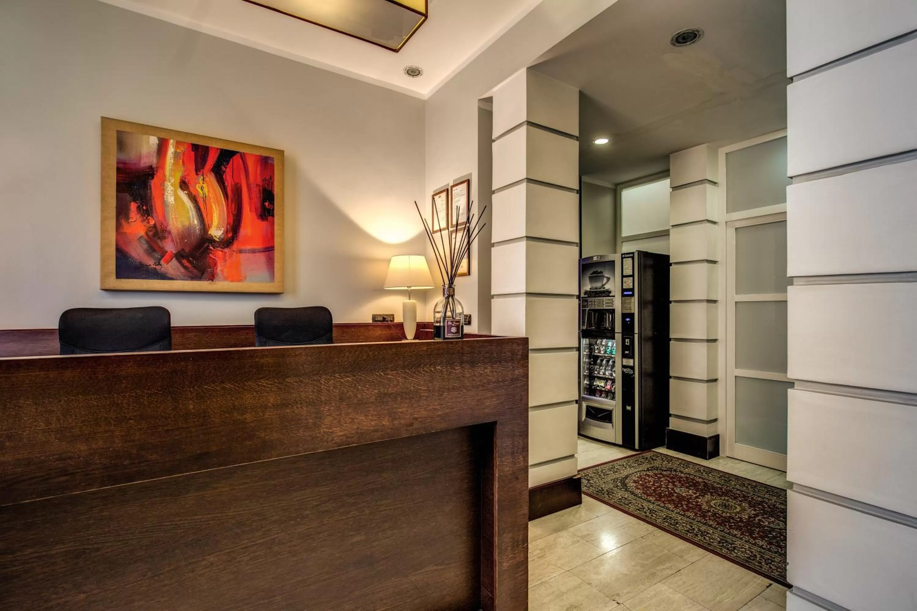 Lobby or reception in Hotel Giuggioli